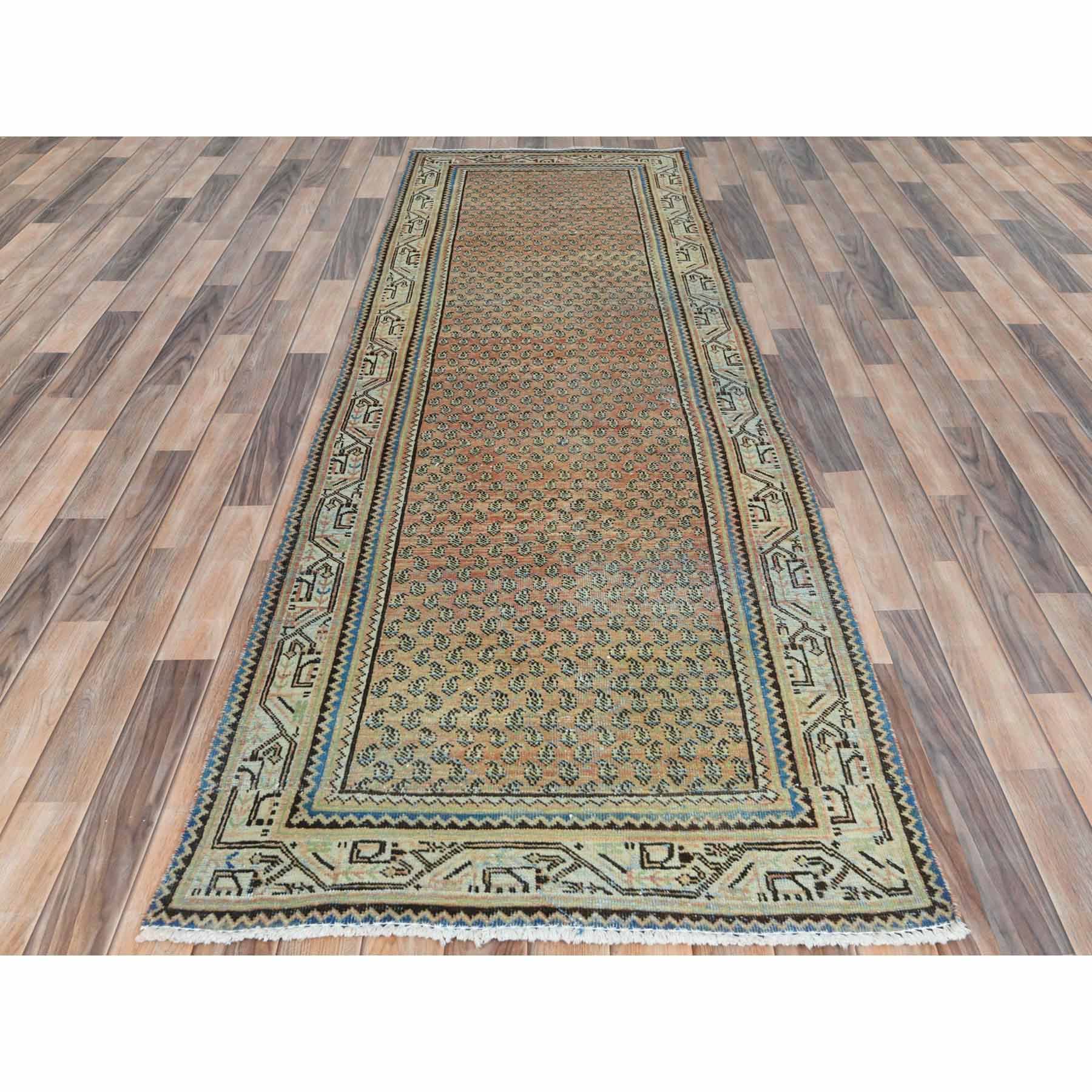 Overdyed-Vintage-Hand-Knotted-Rug-408230