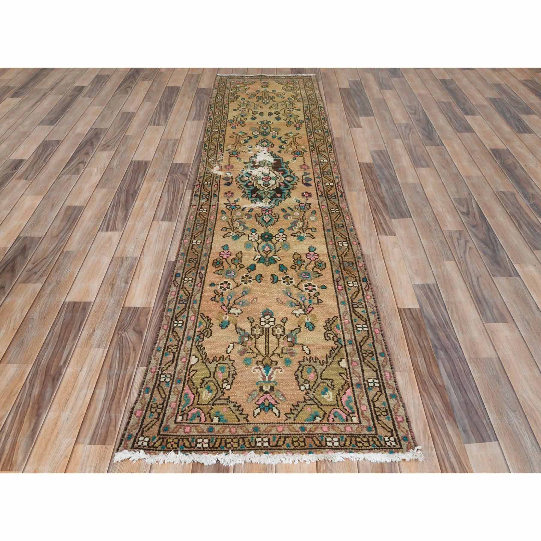 Overdyed-Vintage-Hand-Knotted-Rug-408265