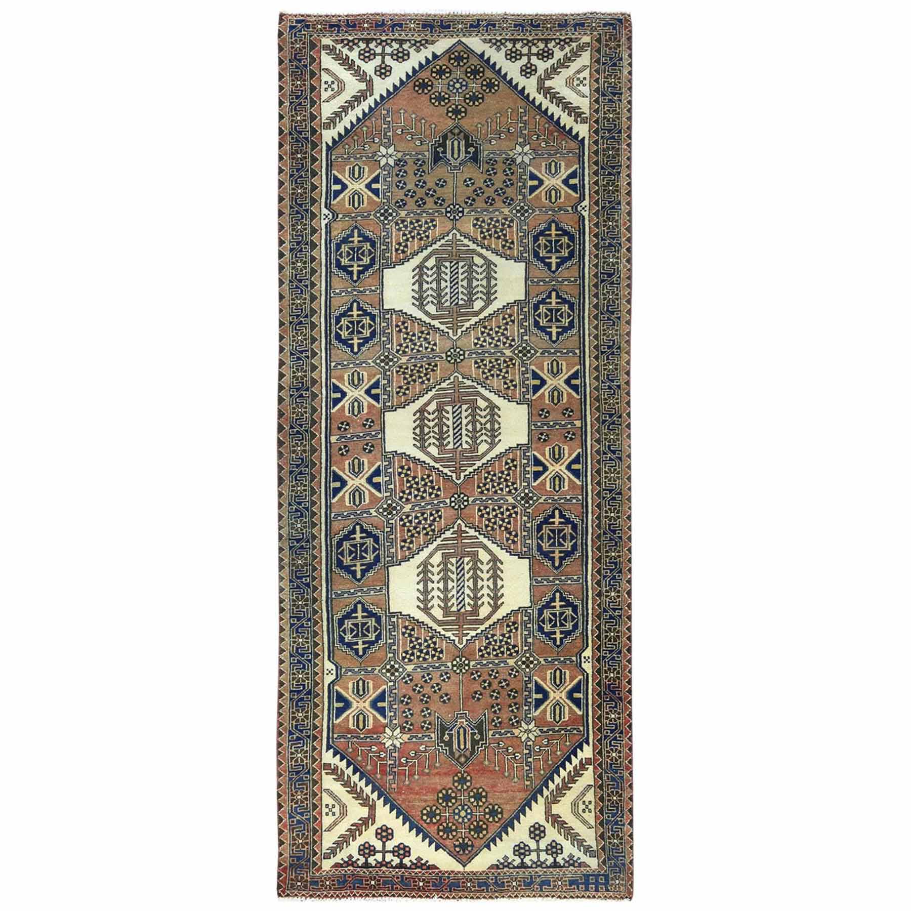 Overdyed-Vintage-Hand-Knotted-Rug-408295
