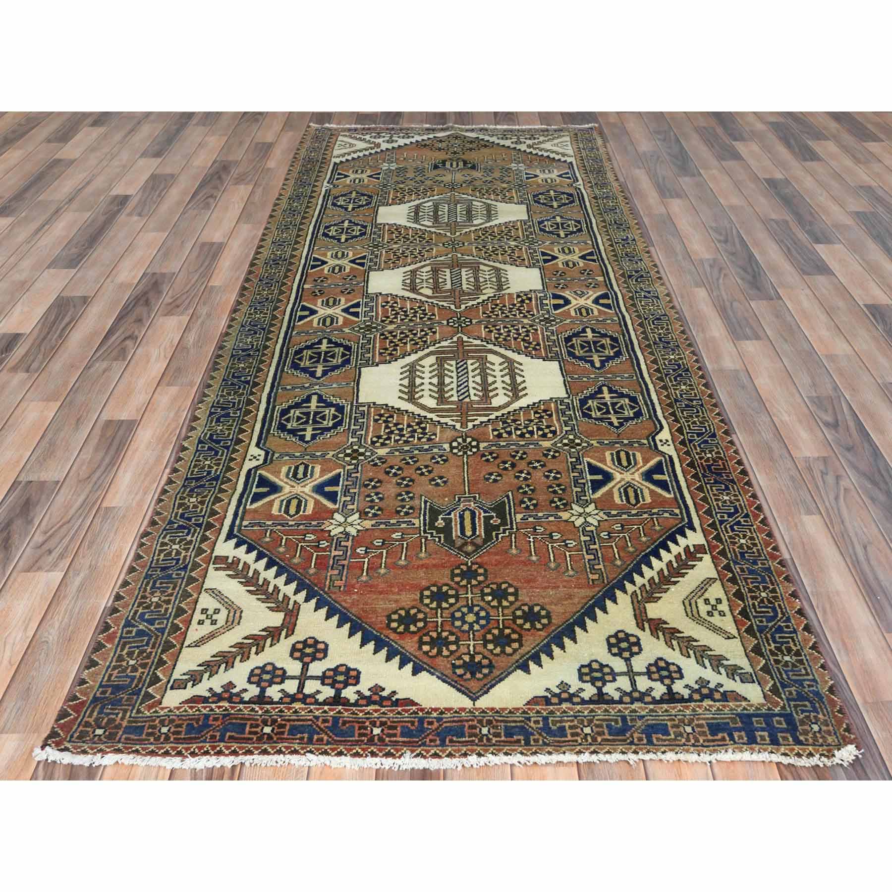 Overdyed-Vintage-Hand-Knotted-Rug-408295