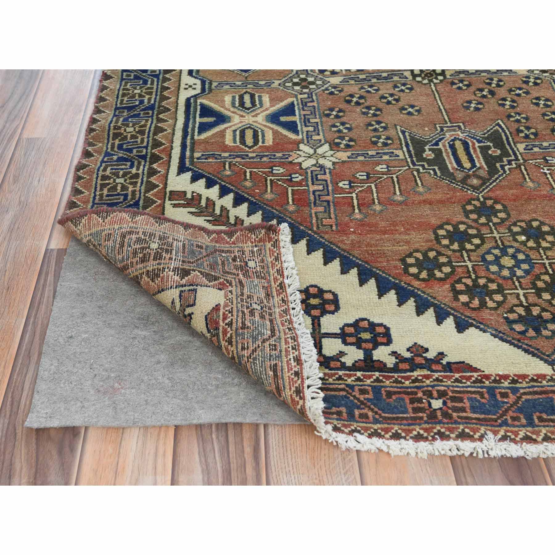 Overdyed-Vintage-Hand-Knotted-Rug-408295