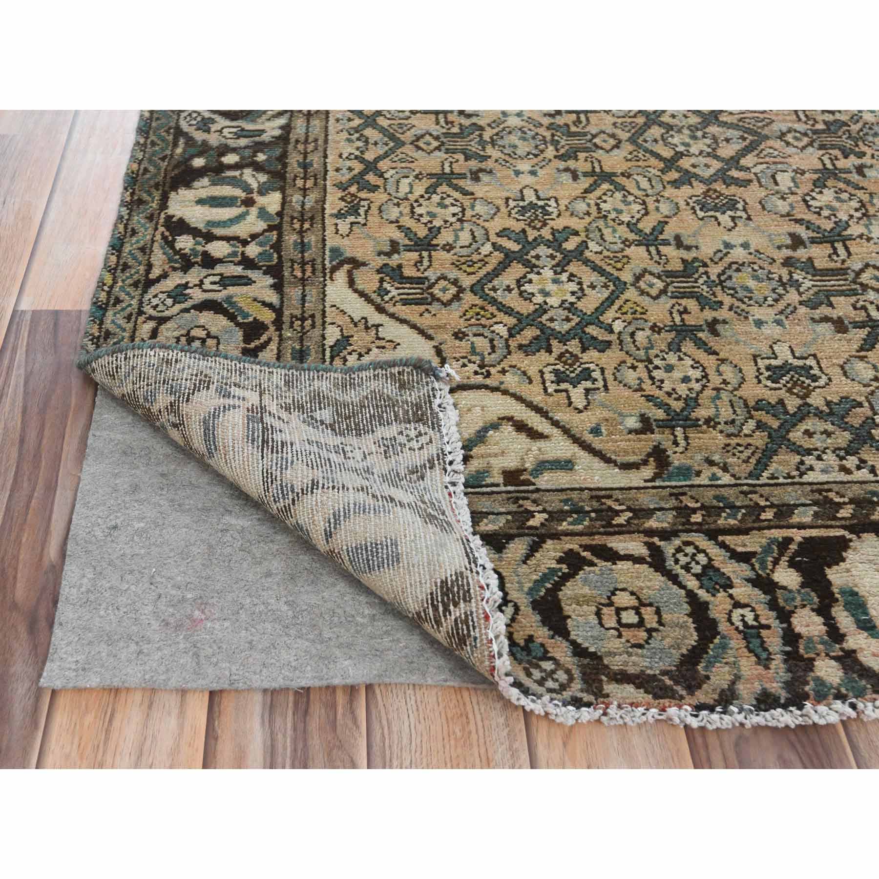 Overdyed-Vintage-Hand-Knotted-Rug-408300