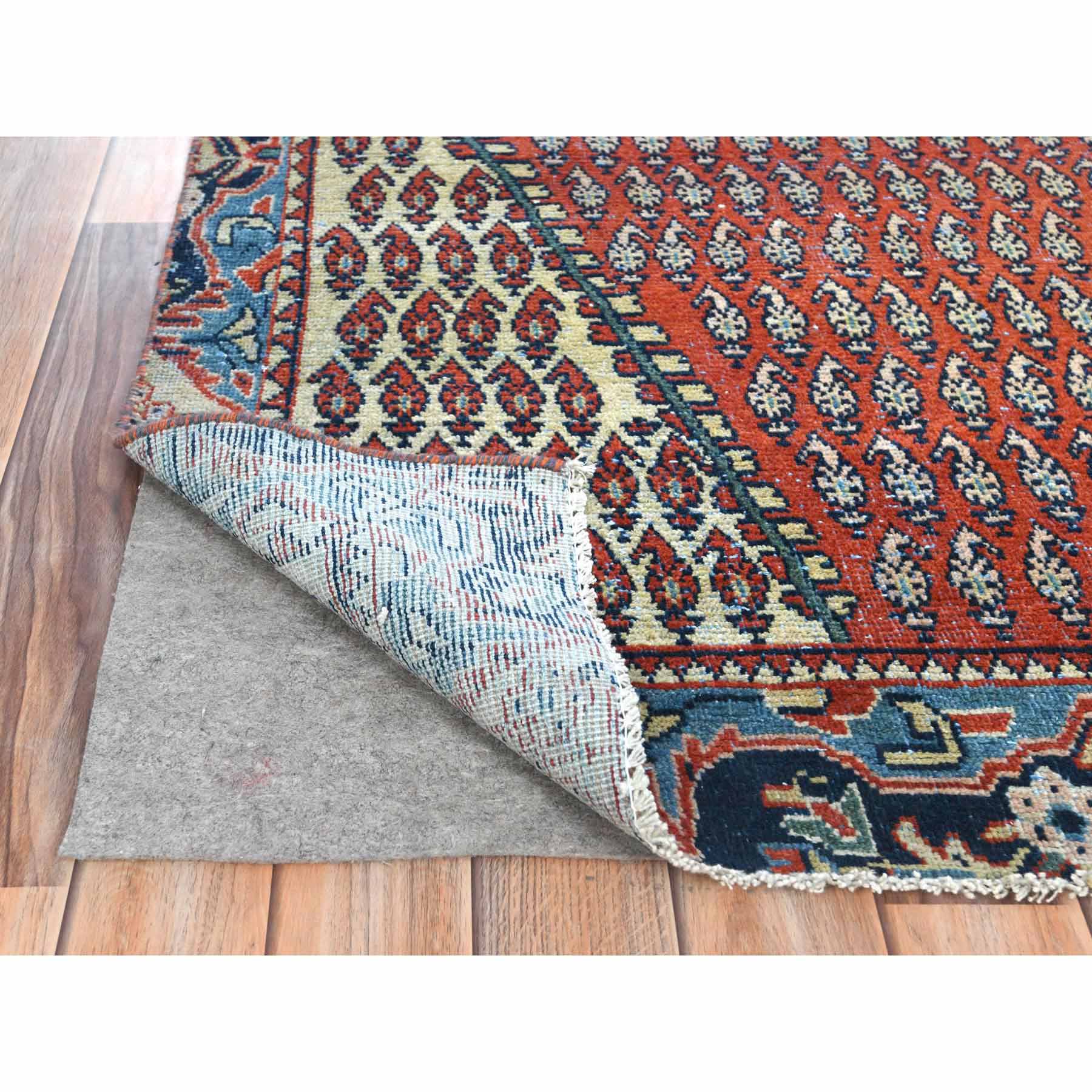 Overdyed-Vintage-Hand-Knotted-Rug-408305