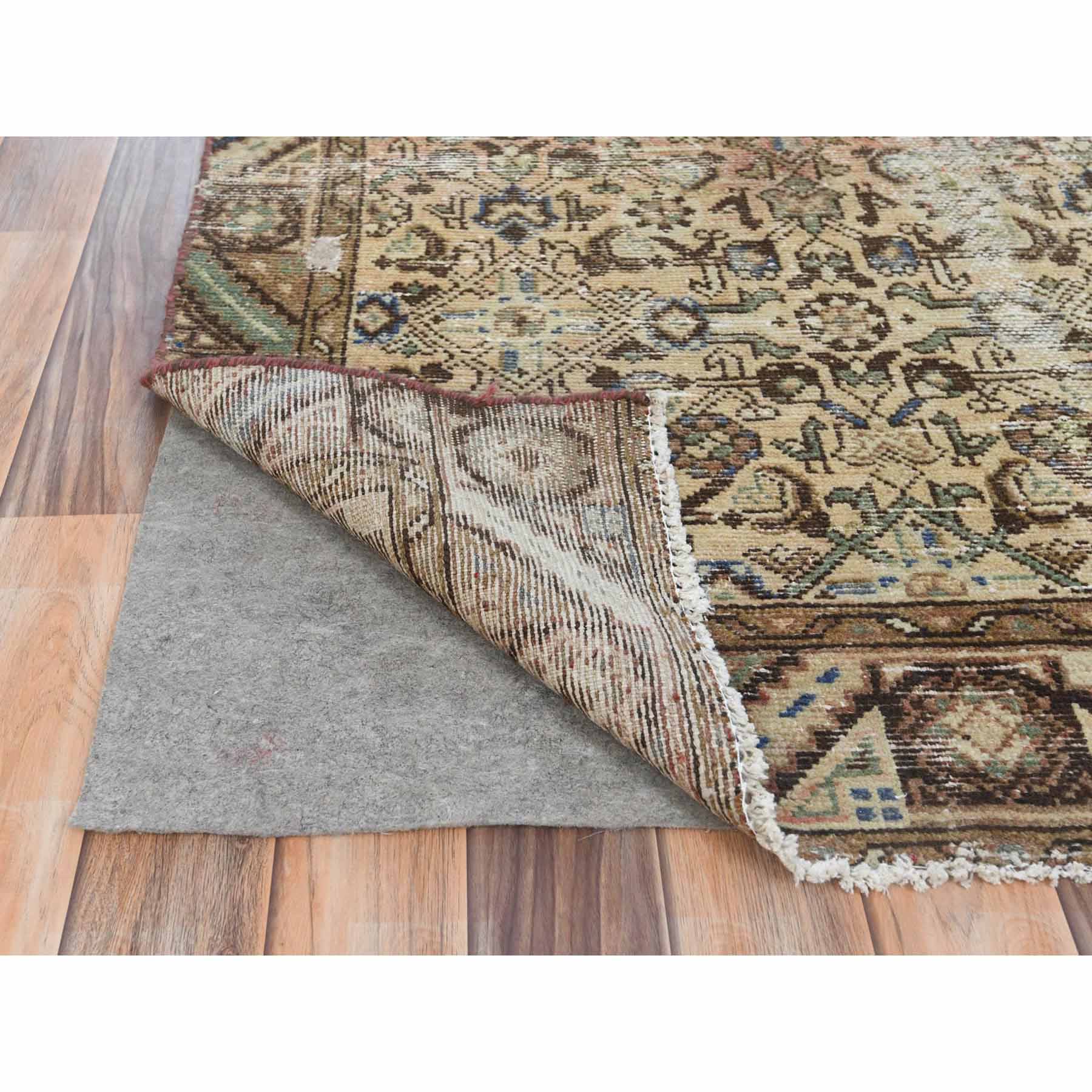 Overdyed-Vintage-Hand-Knotted-Rug-408345