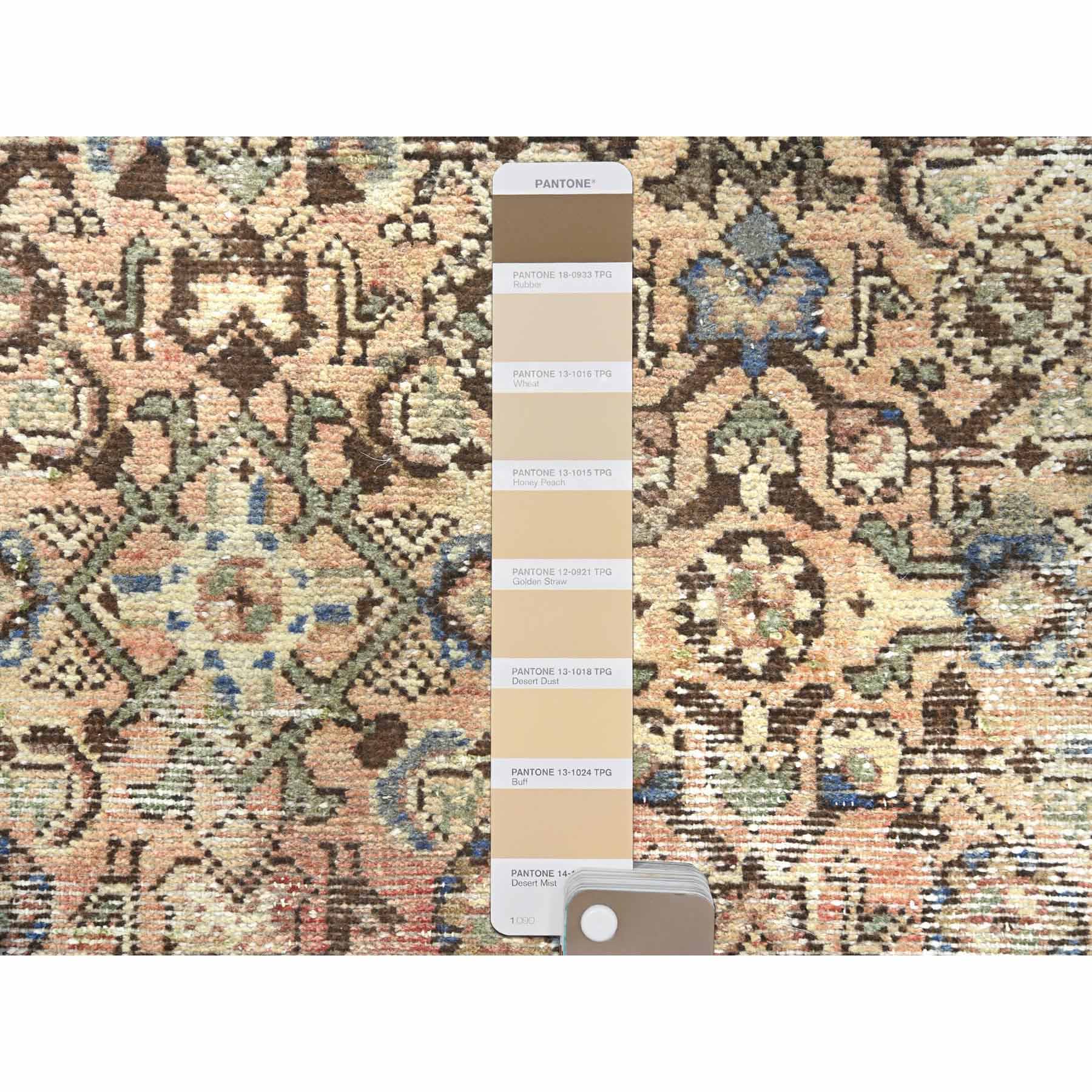 Overdyed-Vintage-Hand-Knotted-Rug-408345
