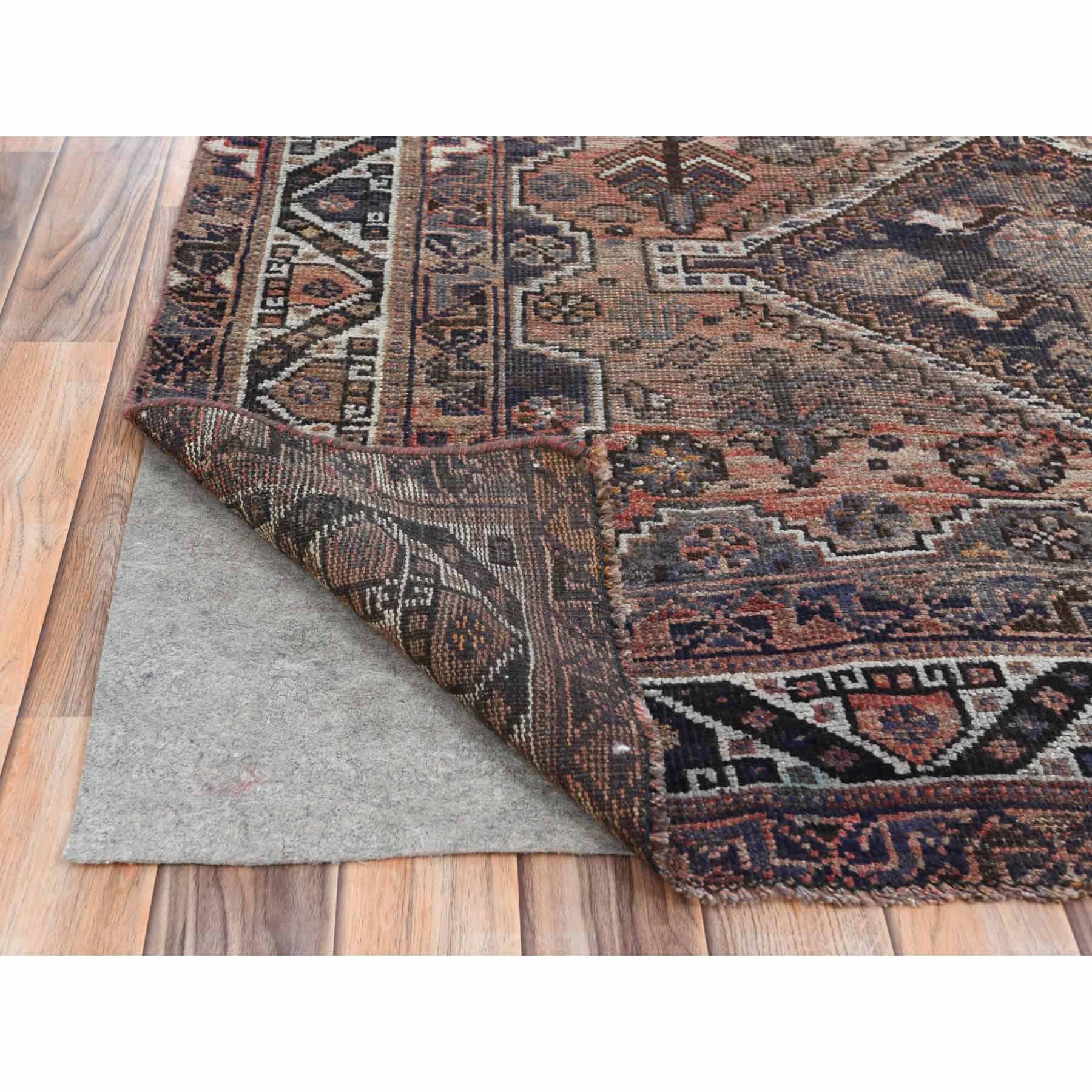 Overdyed-Vintage-Hand-Knotted-Rug-408375