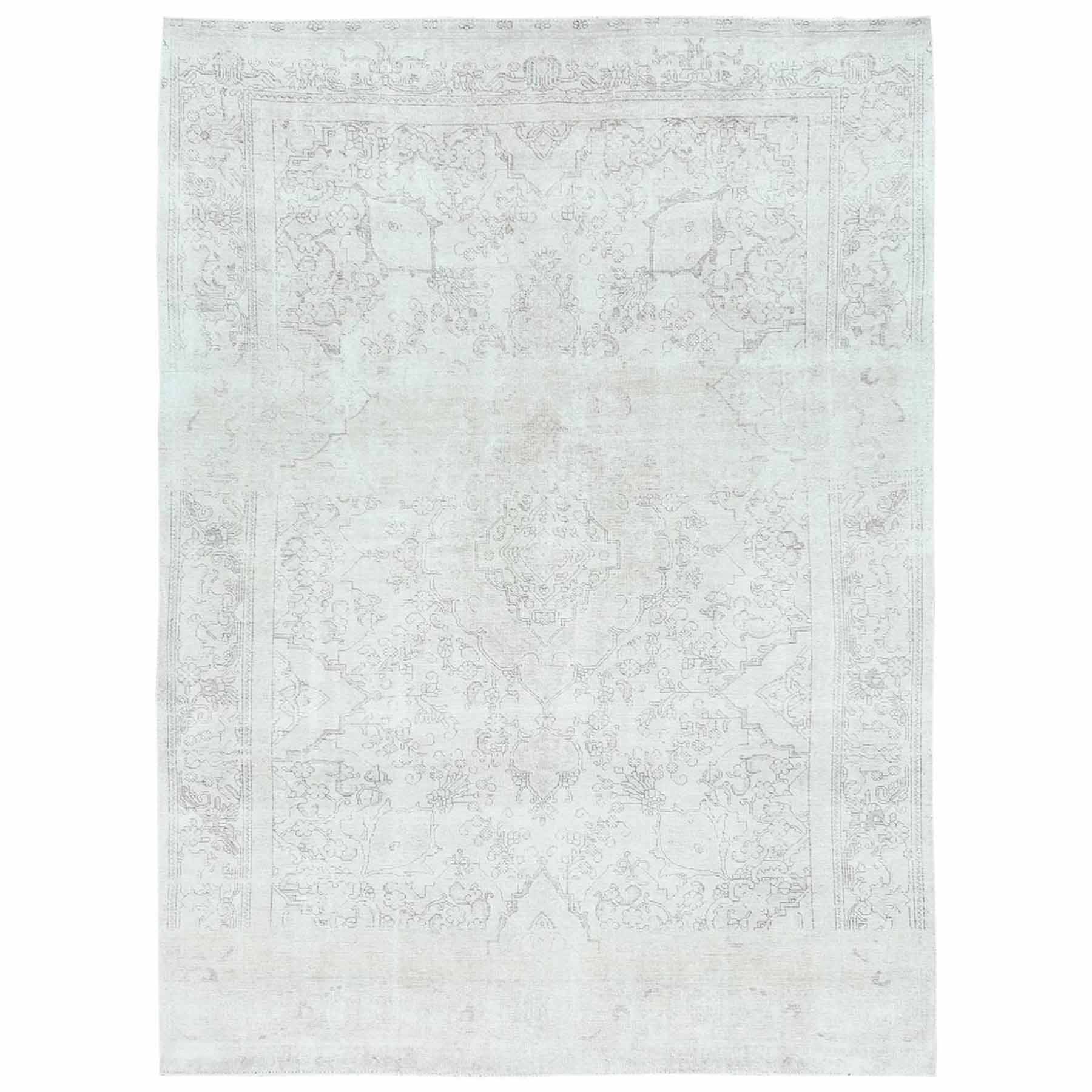 Overdyed-Vintage-Hand-Knotted-Rug-408440