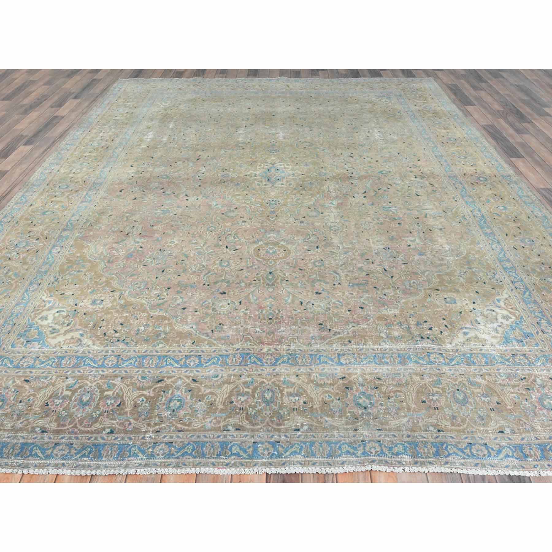 Overdyed-Vintage-Hand-Knotted-Rug-408515