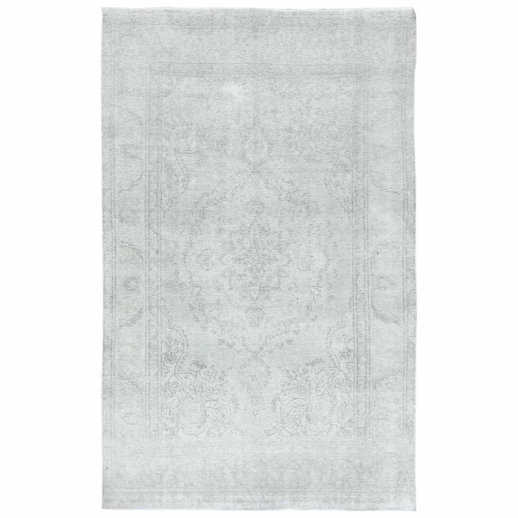 Overdyed-Vintage-Hand-Knotted-Rug-408535