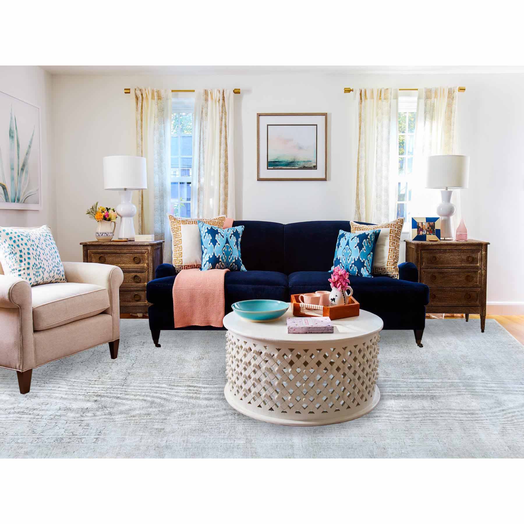 Overdyed-Vintage-Hand-Knotted-Rug-408565