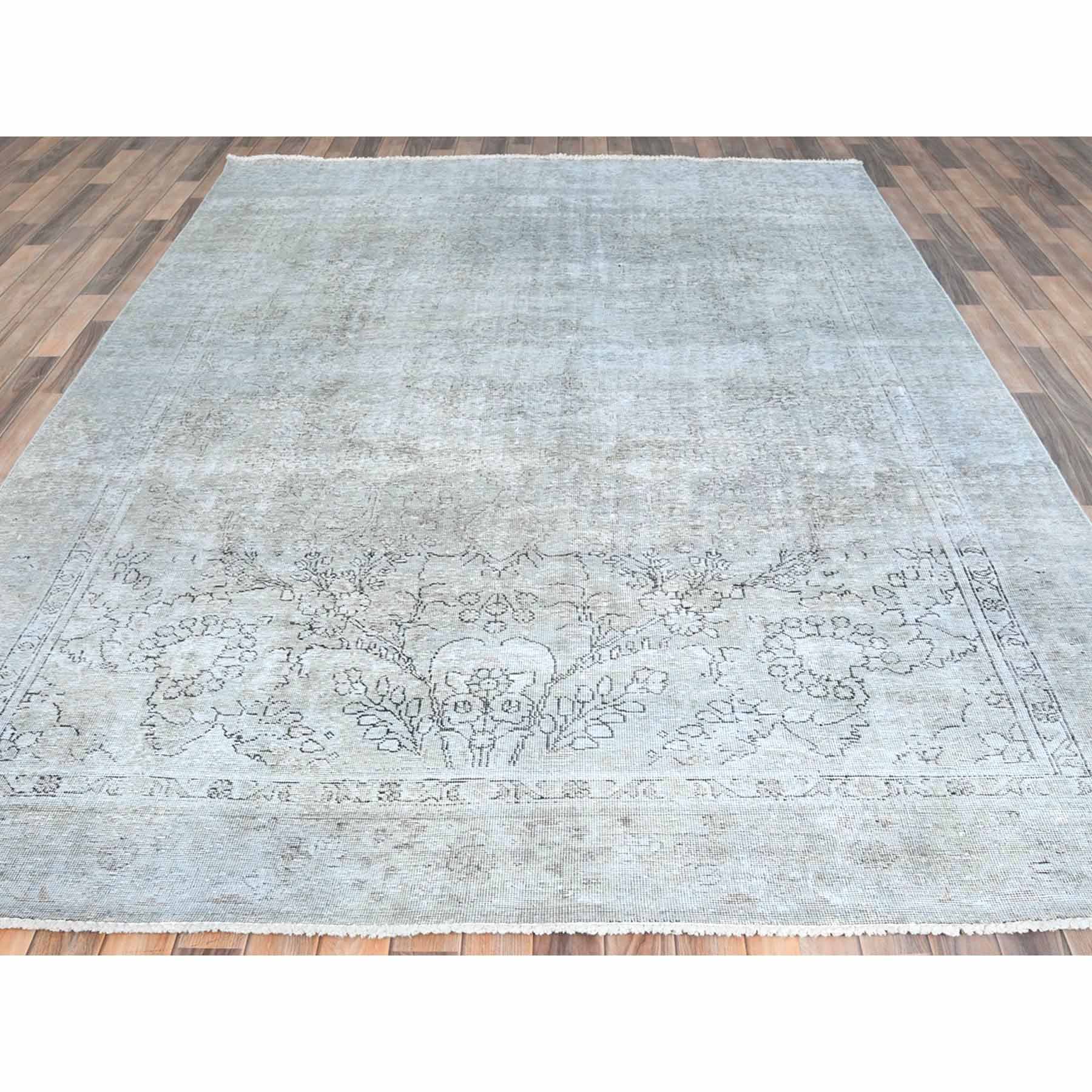Overdyed-Vintage-Hand-Knotted-Rug-408565