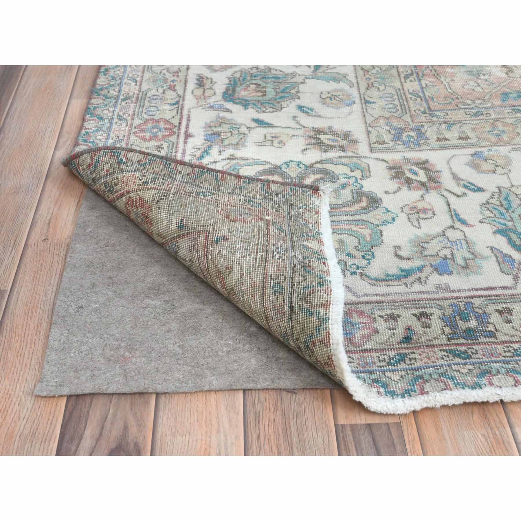 Overdyed-Vintage-Hand-Knotted-Rug-408710