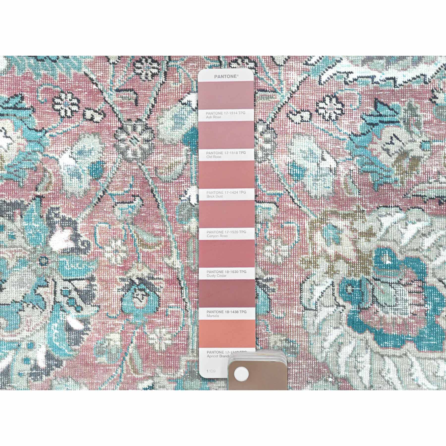 Overdyed-Vintage-Hand-Knotted-Rug-408710