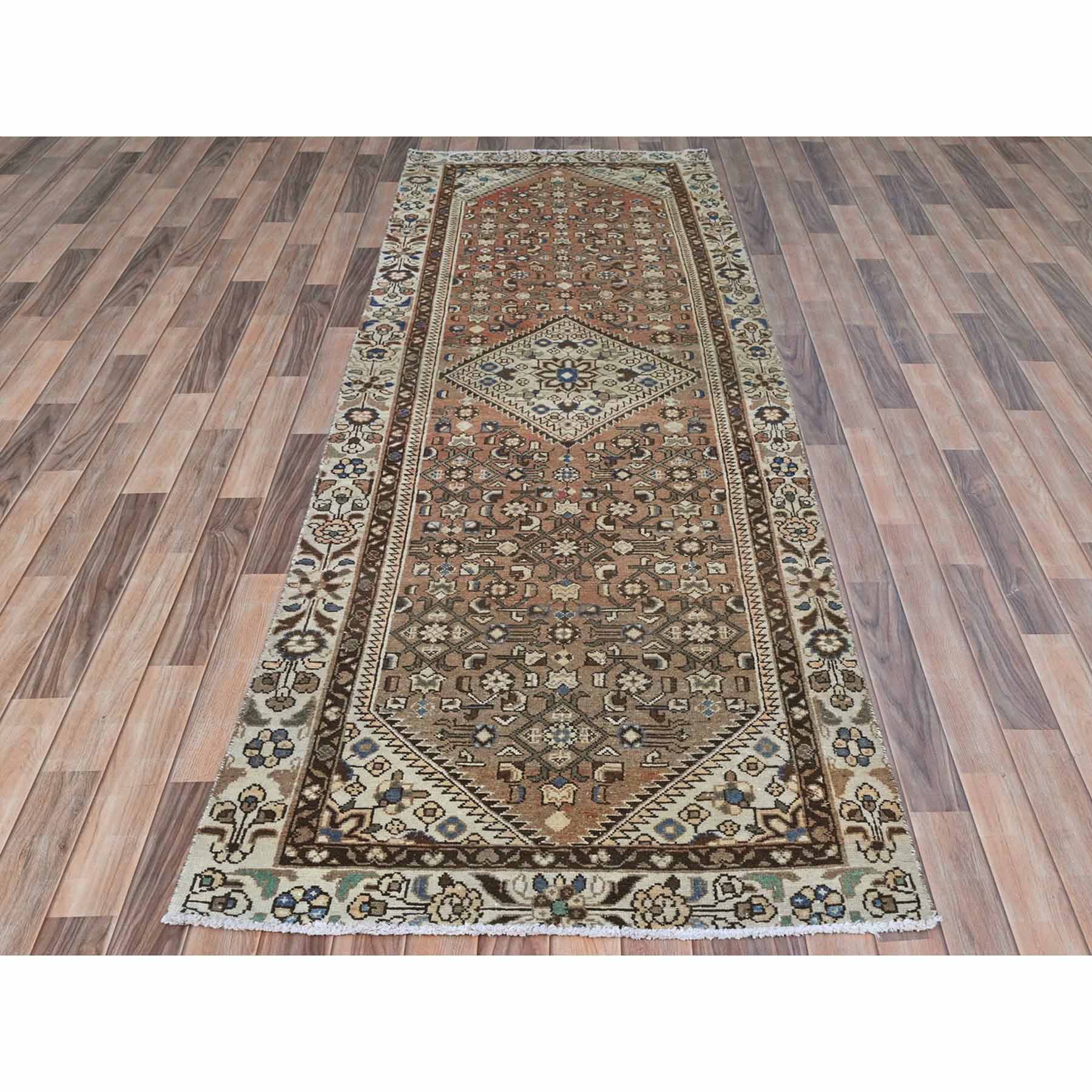 Overdyed-Vintage-Hand-Knotted-Rug-409255