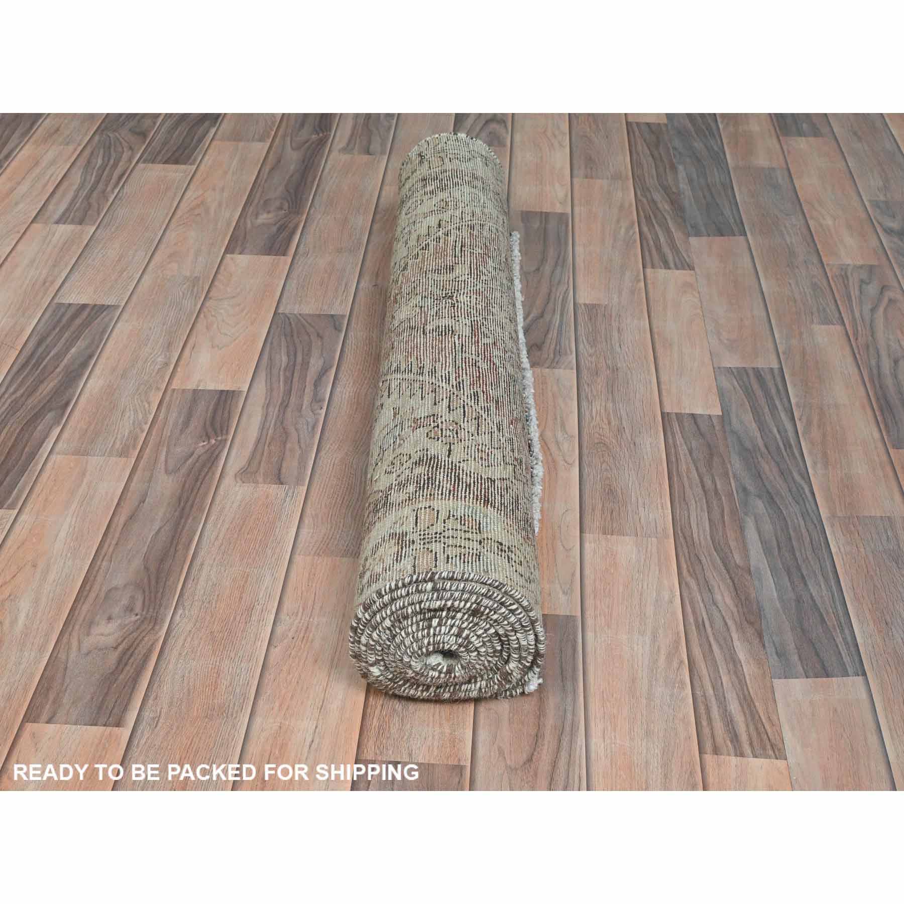 Overdyed-Vintage-Hand-Knotted-Rug-409255
