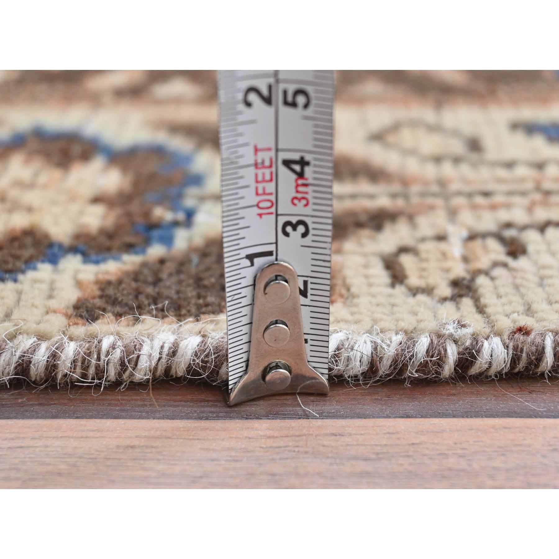 Overdyed-Vintage-Hand-Knotted-Rug-409255