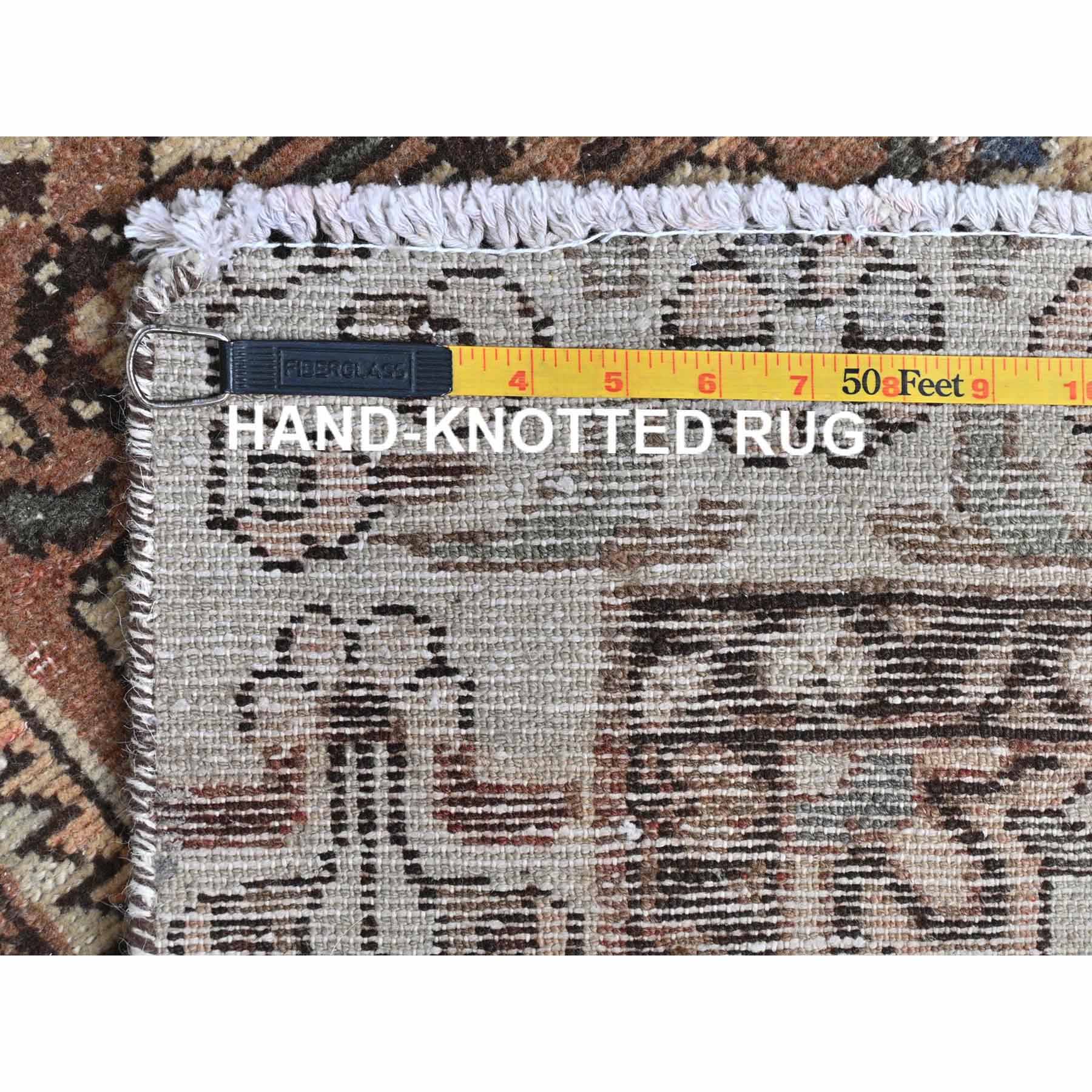 Overdyed-Vintage-Hand-Knotted-Rug-409255