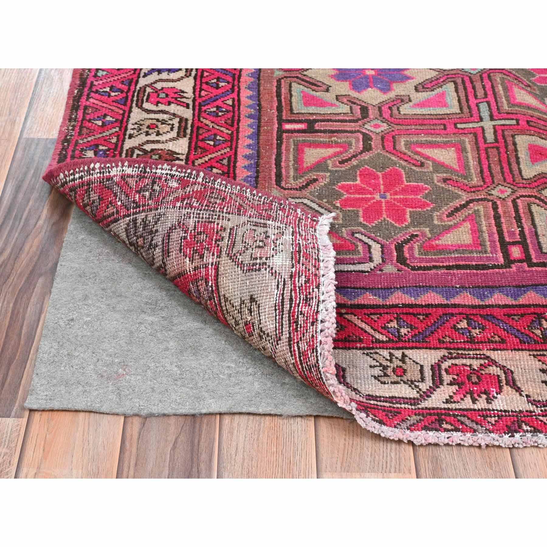 Overdyed-Vintage-Hand-Knotted-Rug-409300