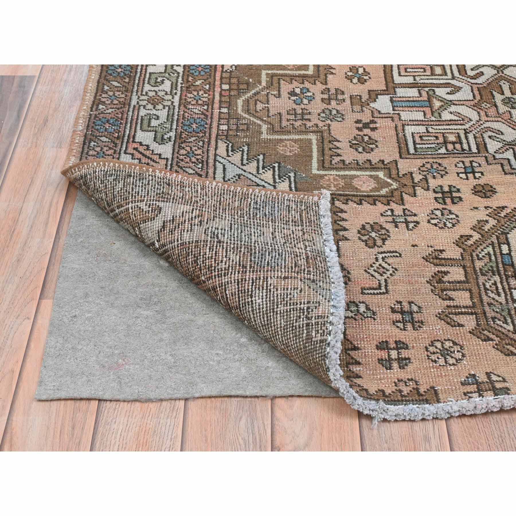 Overdyed-Vintage-Hand-Knotted-Rug-409305