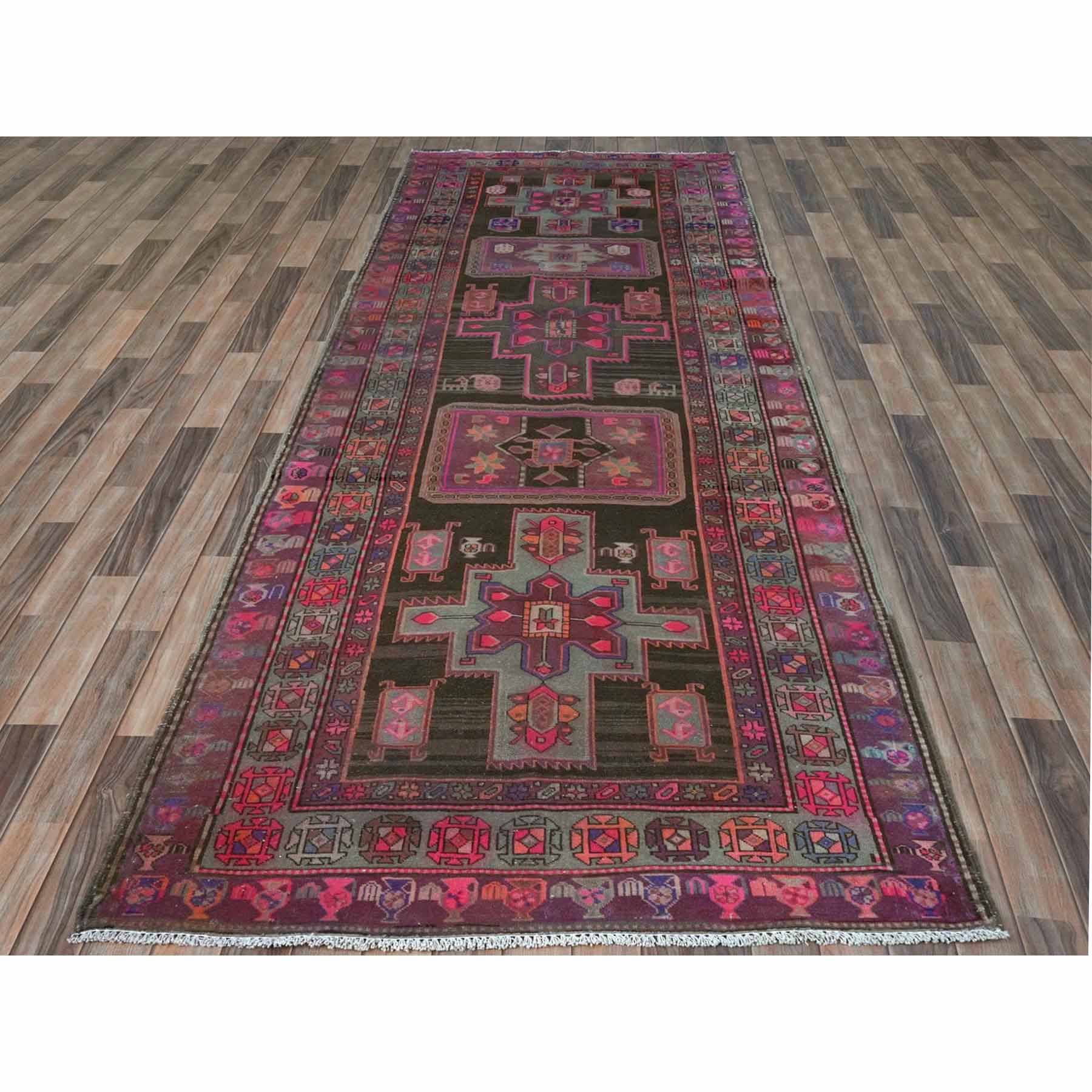 Overdyed-Vintage-Hand-Knotted-Rug-409310
