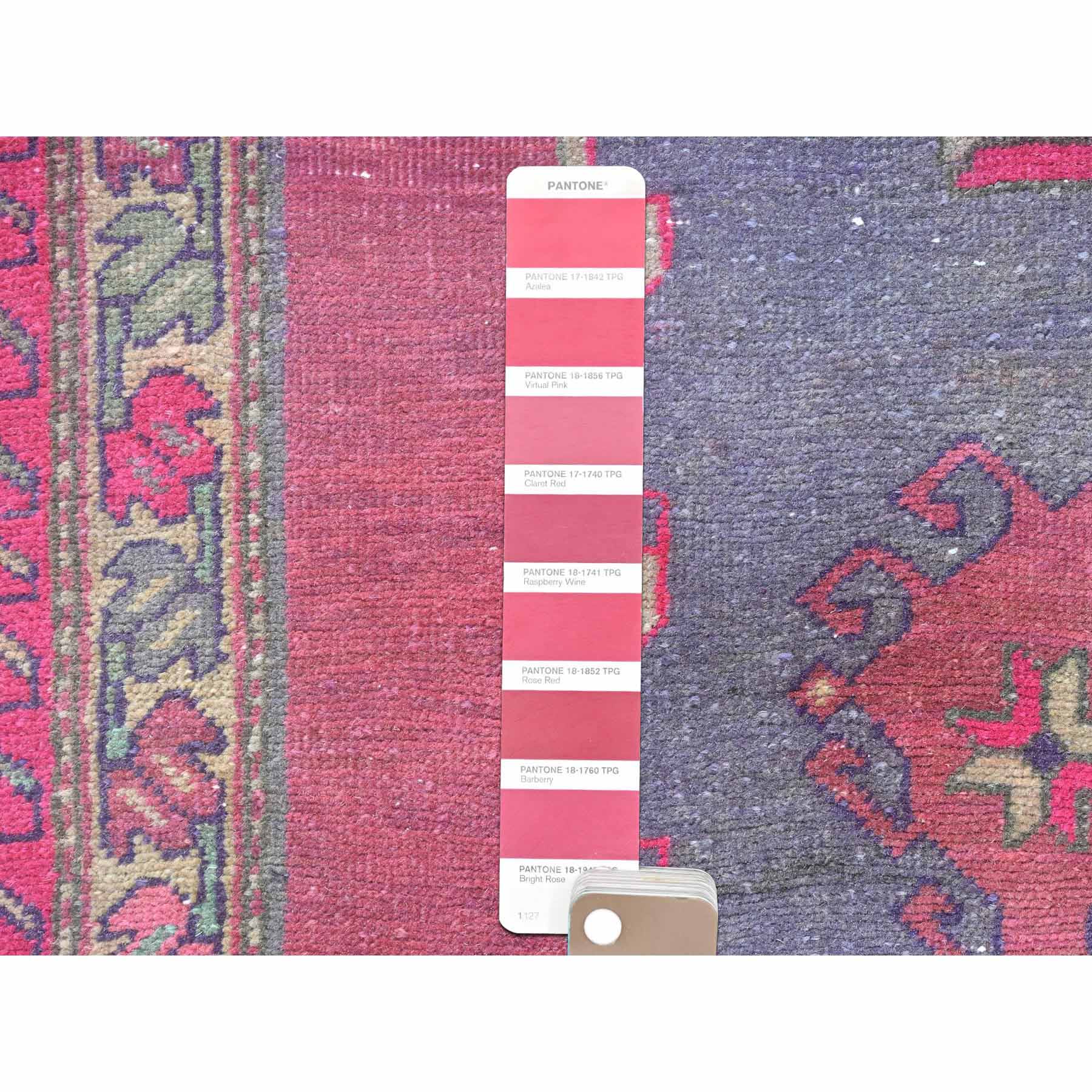 Overdyed-Vintage-Hand-Knotted-Rug-409315