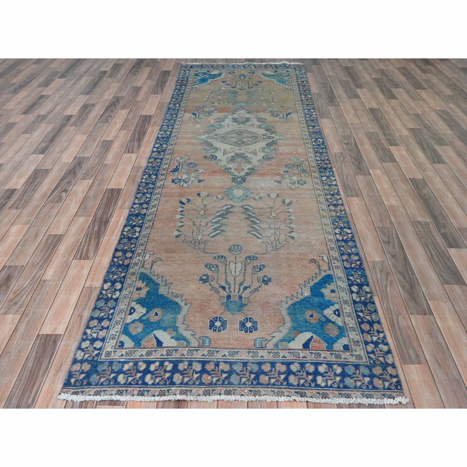 Overdyed-Vintage-Hand-Knotted-Rug-409320