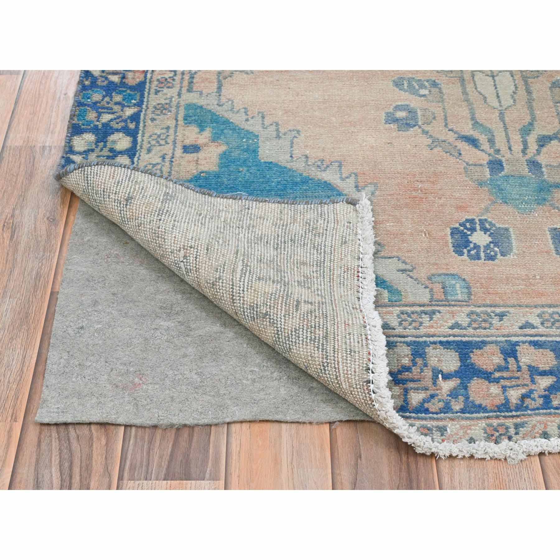 Overdyed-Vintage-Hand-Knotted-Rug-409320