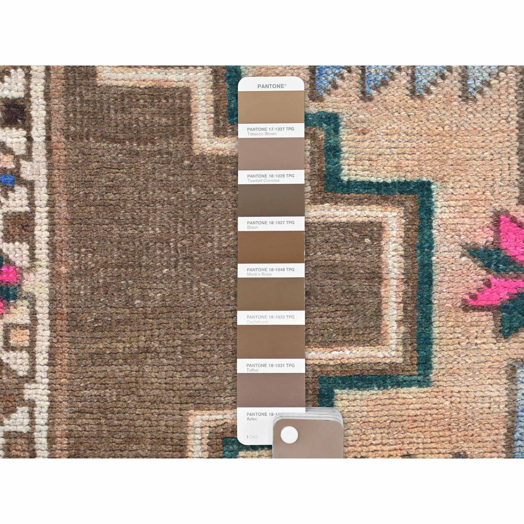 Overdyed-Vintage-Hand-Knotted-Rug-409340