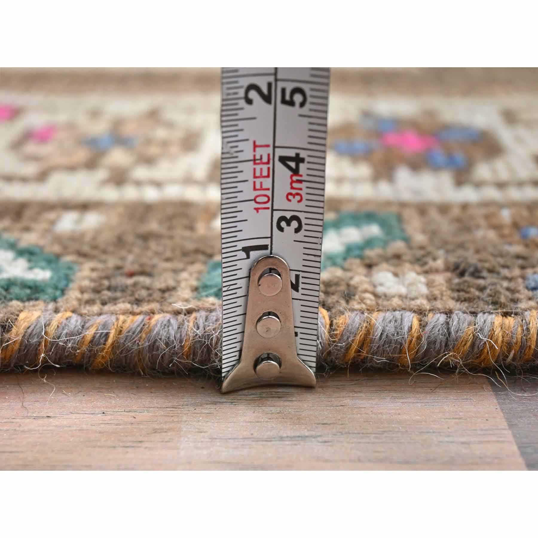 Overdyed-Vintage-Hand-Knotted-Rug-409340