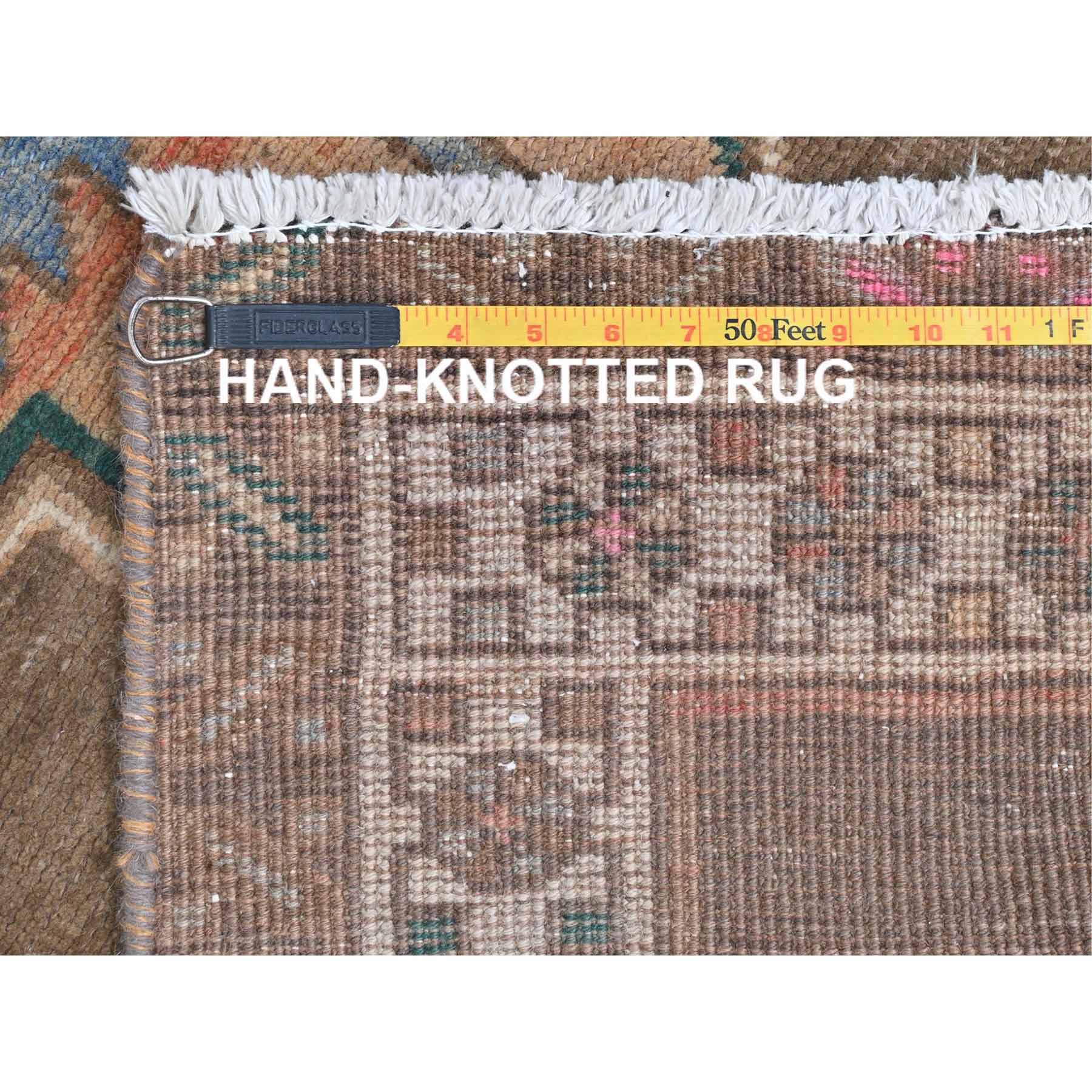 Overdyed-Vintage-Hand-Knotted-Rug-409340