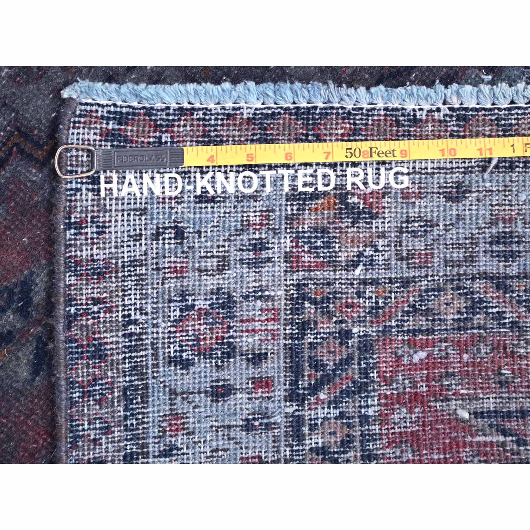 Overdyed-Vintage-Hand-Knotted-Rug-409440