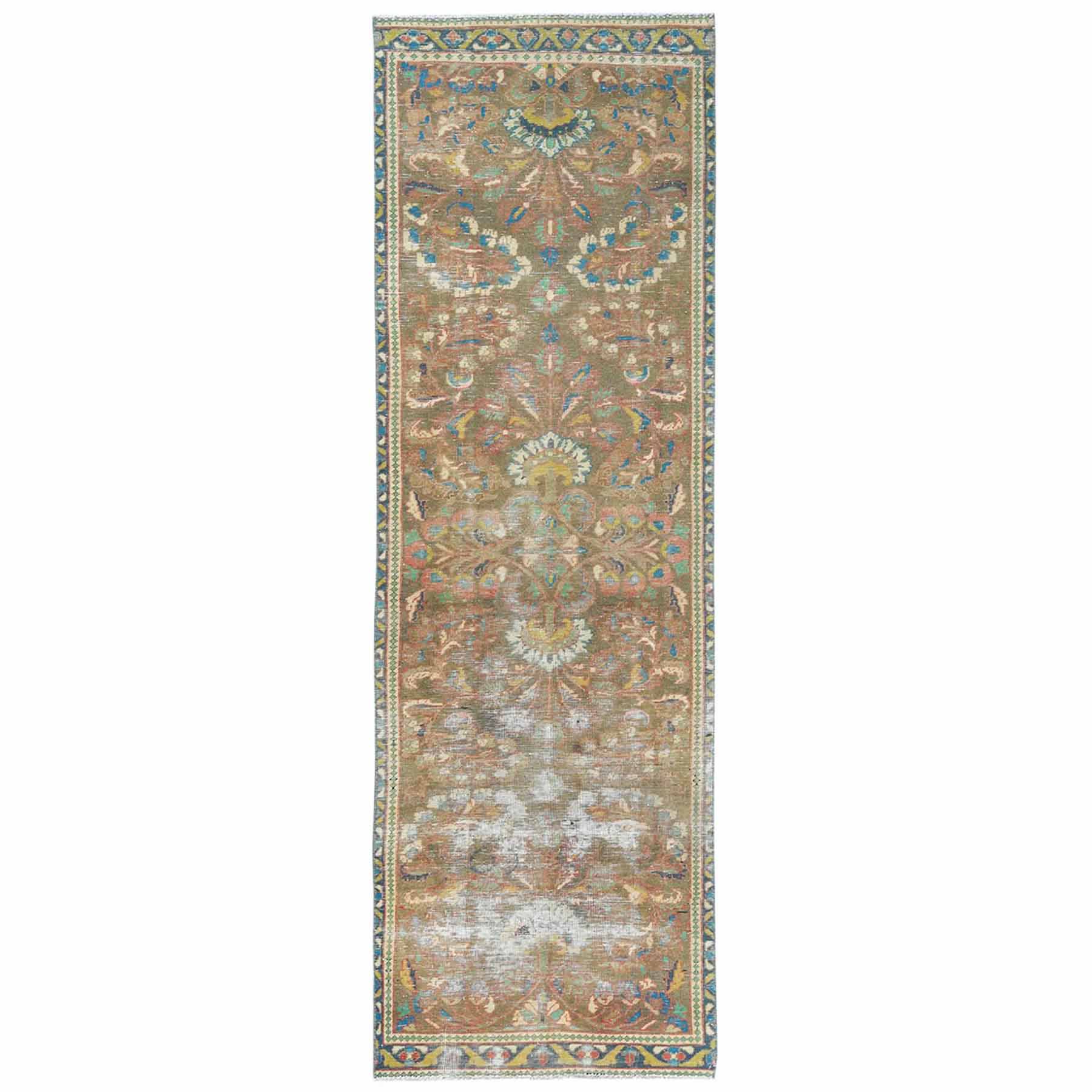 Overdyed-Vintage-Hand-Knotted-Rug-409480