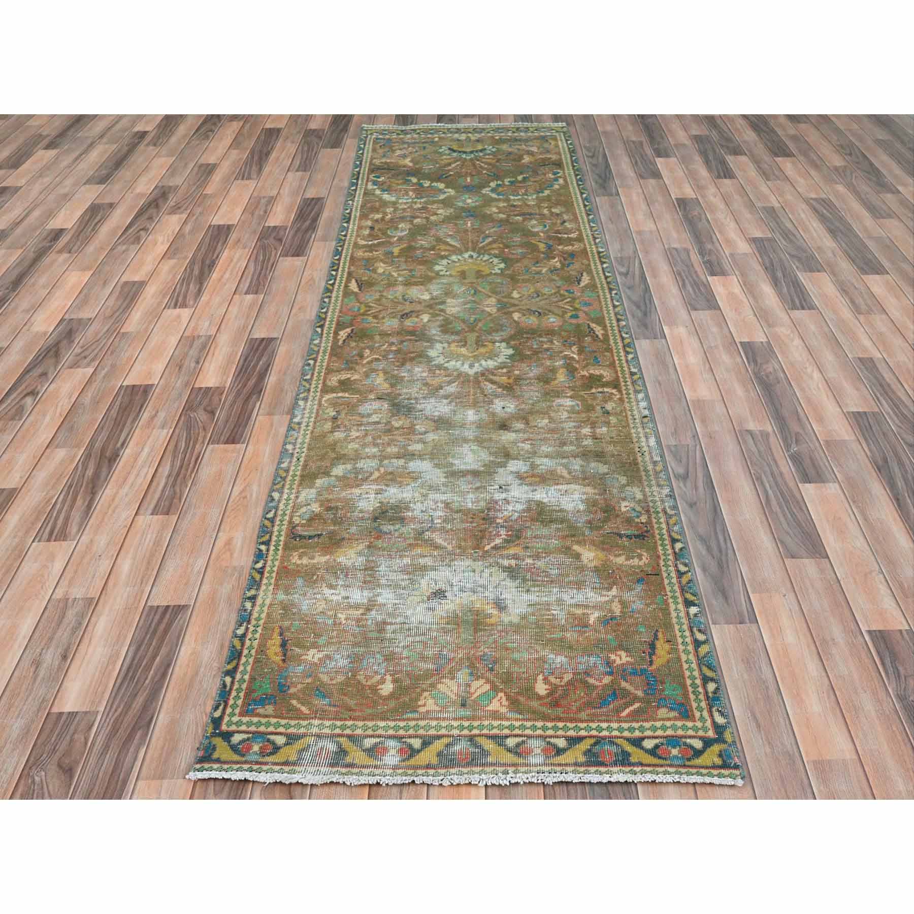 Overdyed-Vintage-Hand-Knotted-Rug-409480