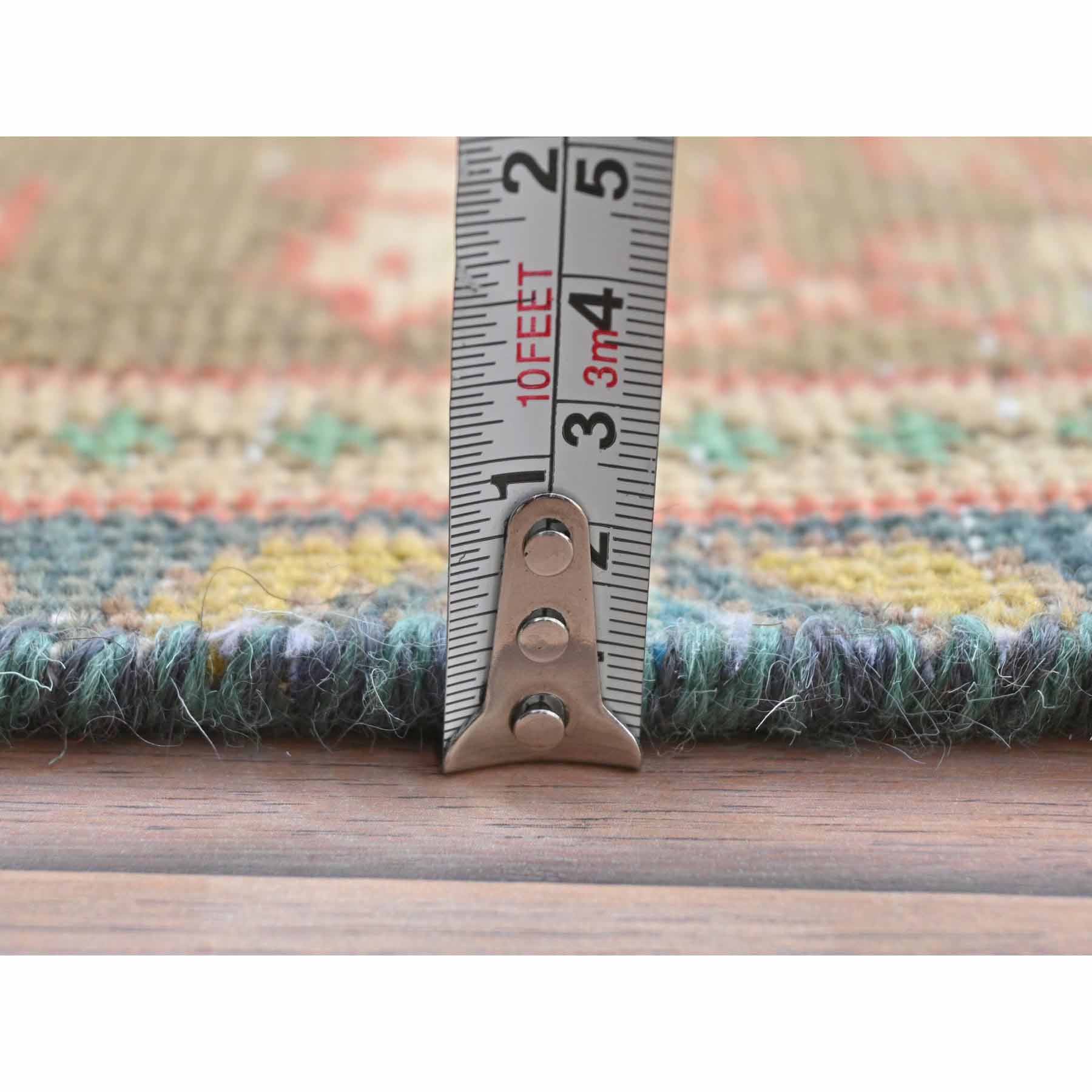Overdyed-Vintage-Hand-Knotted-Rug-409480