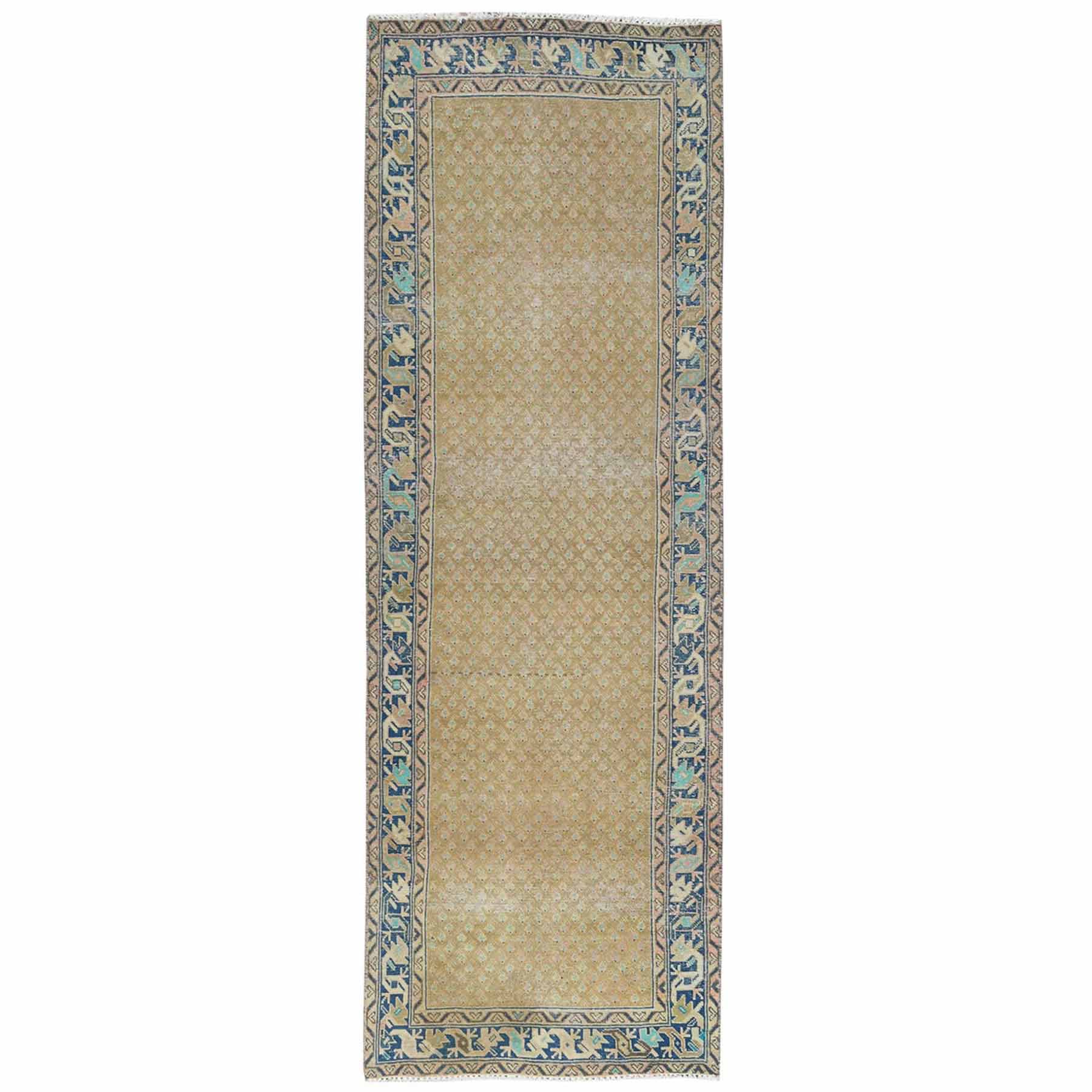 Overdyed-Vintage-Hand-Knotted-Rug-409485