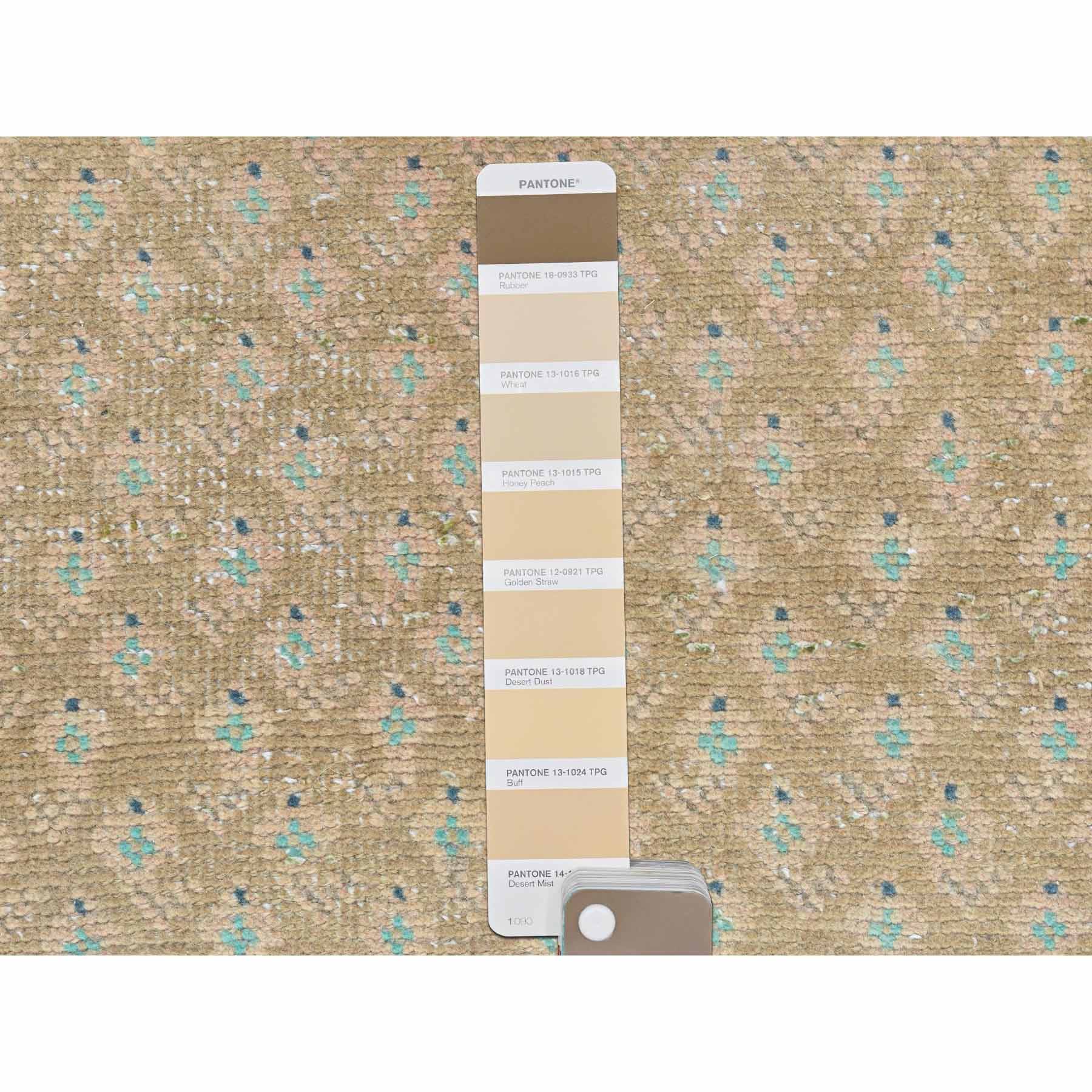 Overdyed-Vintage-Hand-Knotted-Rug-409485