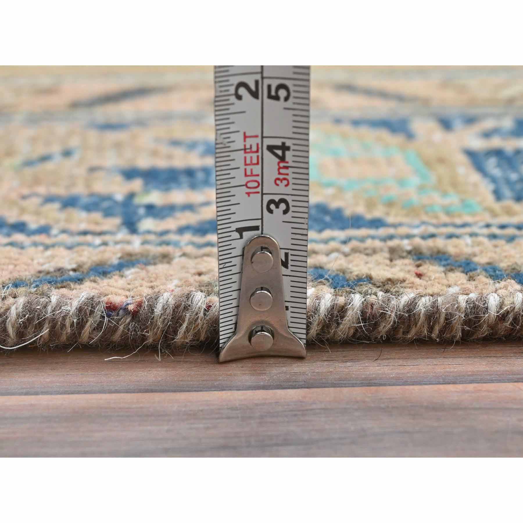 Overdyed-Vintage-Hand-Knotted-Rug-409485