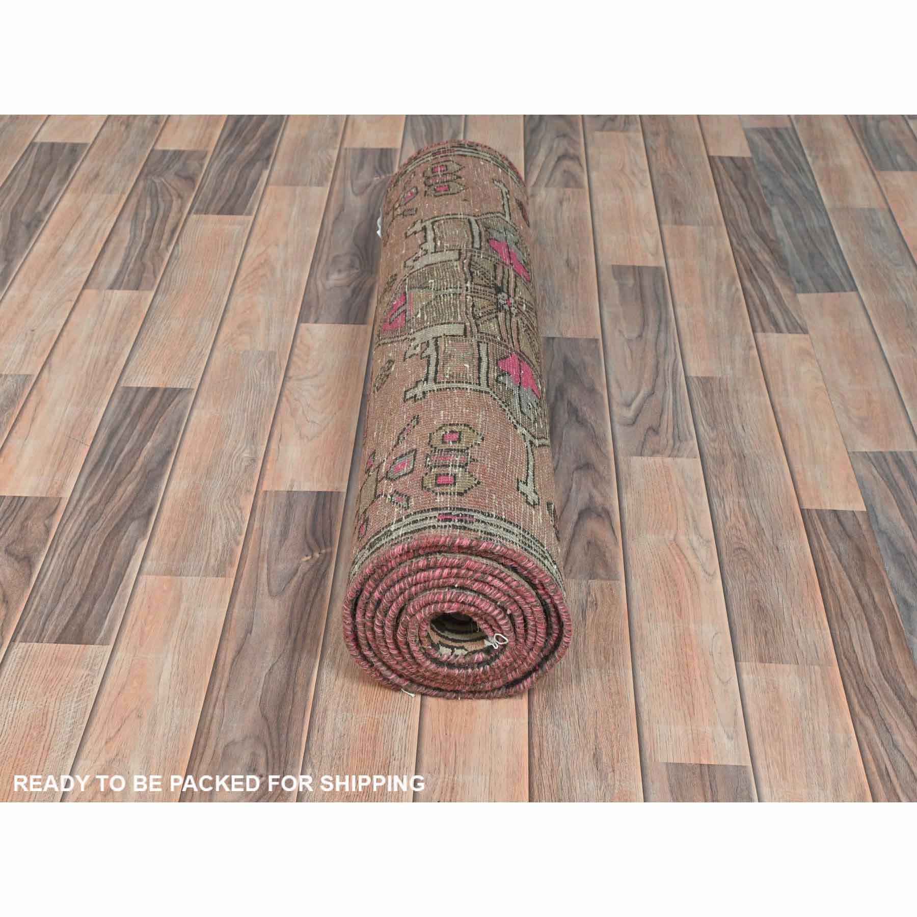 Overdyed-Vintage-Hand-Knotted-Rug-409490
