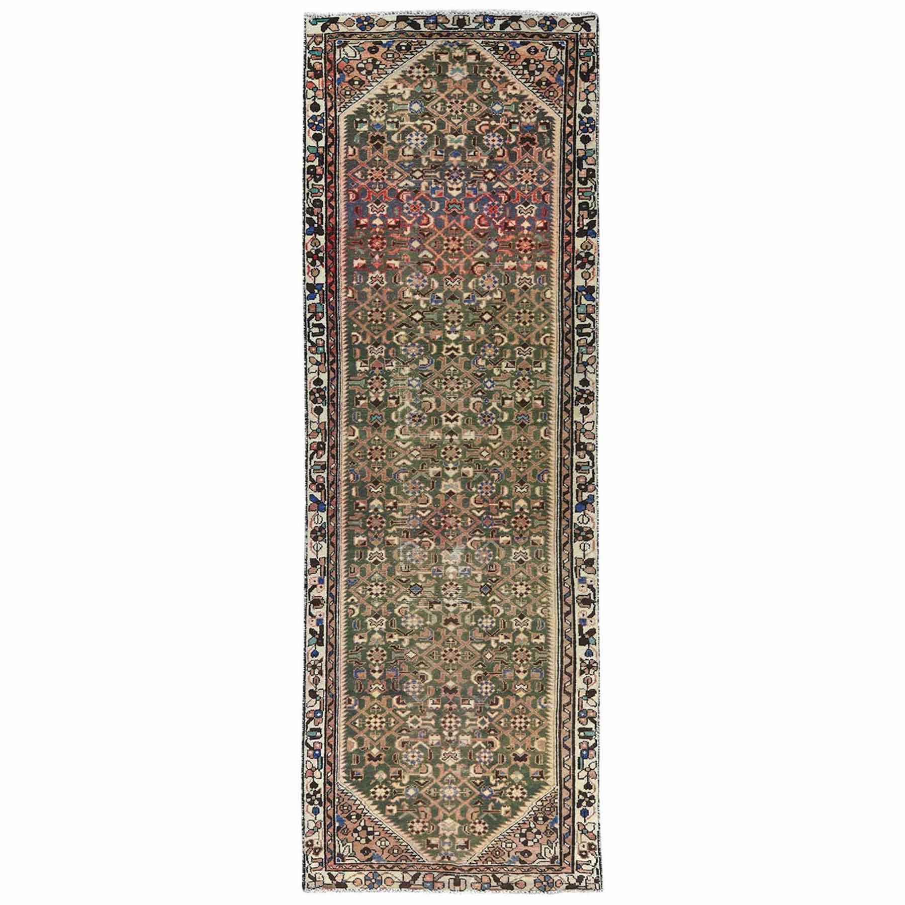 Overdyed-Vintage-Hand-Knotted-Rug-409525