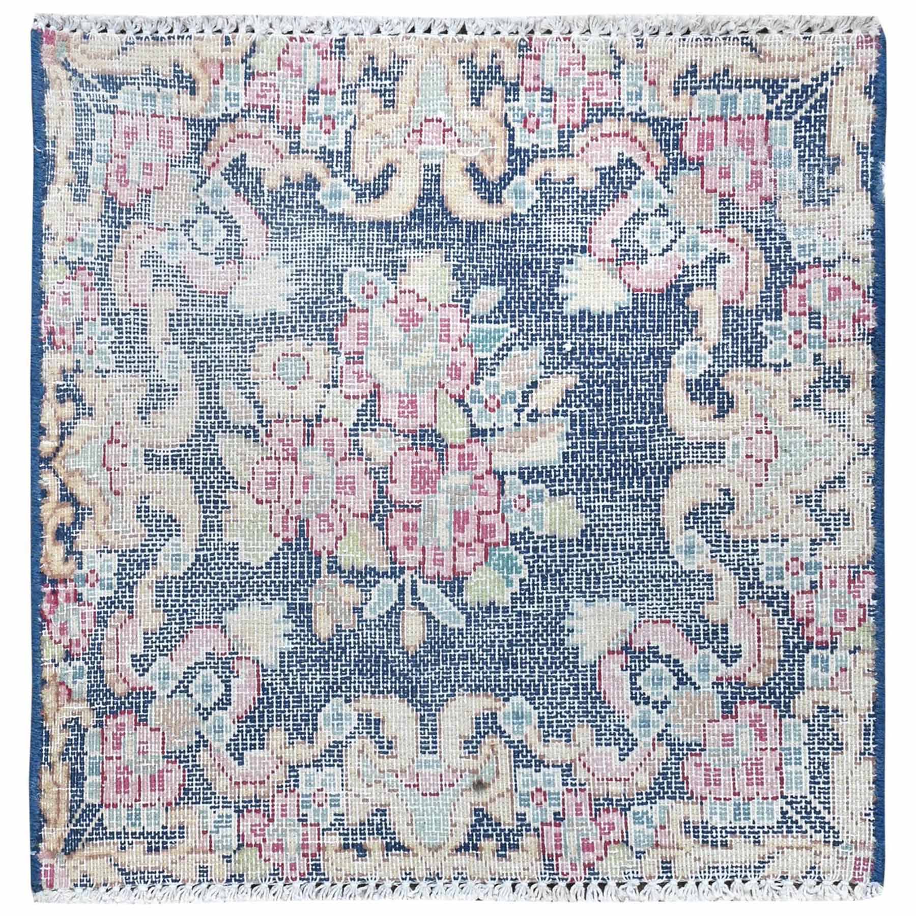 Overdyed-Vintage-Hand-Knotted-Rug-409740