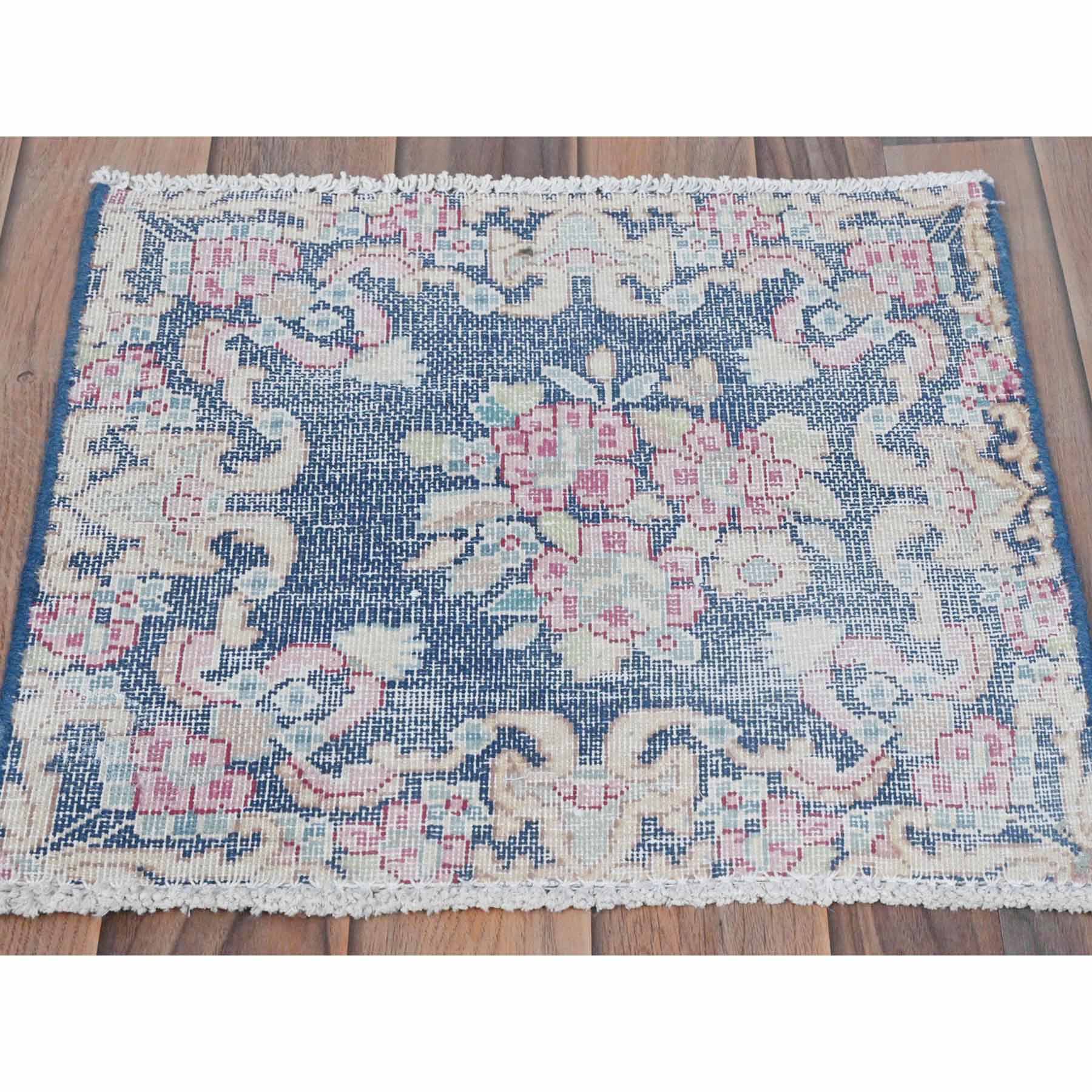 Overdyed-Vintage-Hand-Knotted-Rug-409740