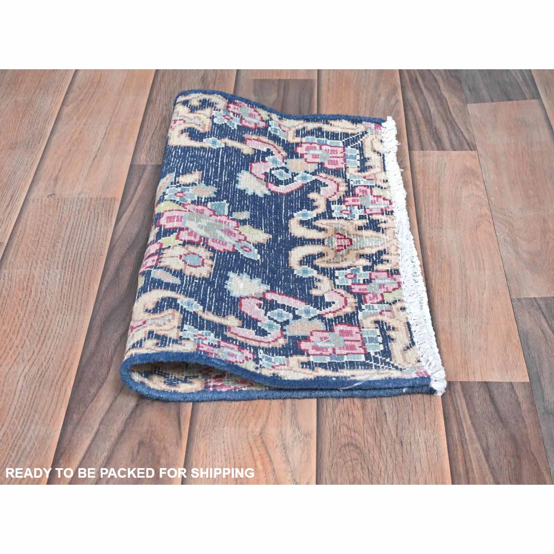 Overdyed-Vintage-Hand-Knotted-Rug-409740