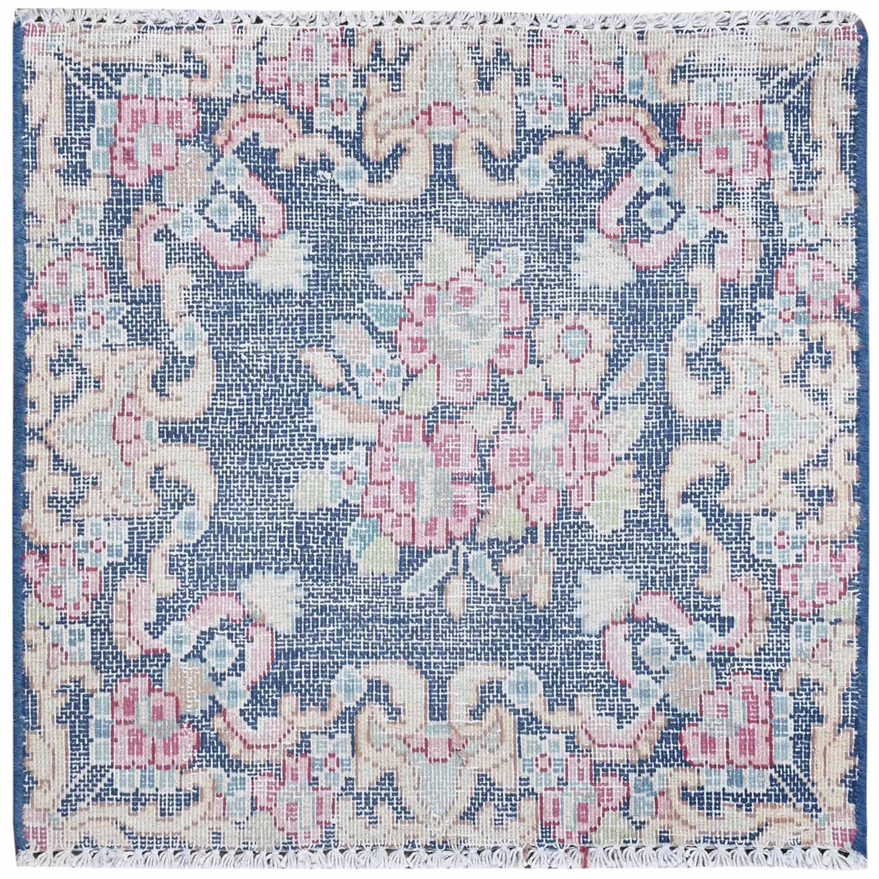 Overdyed-Vintage-Hand-Knotted-Rug-409750