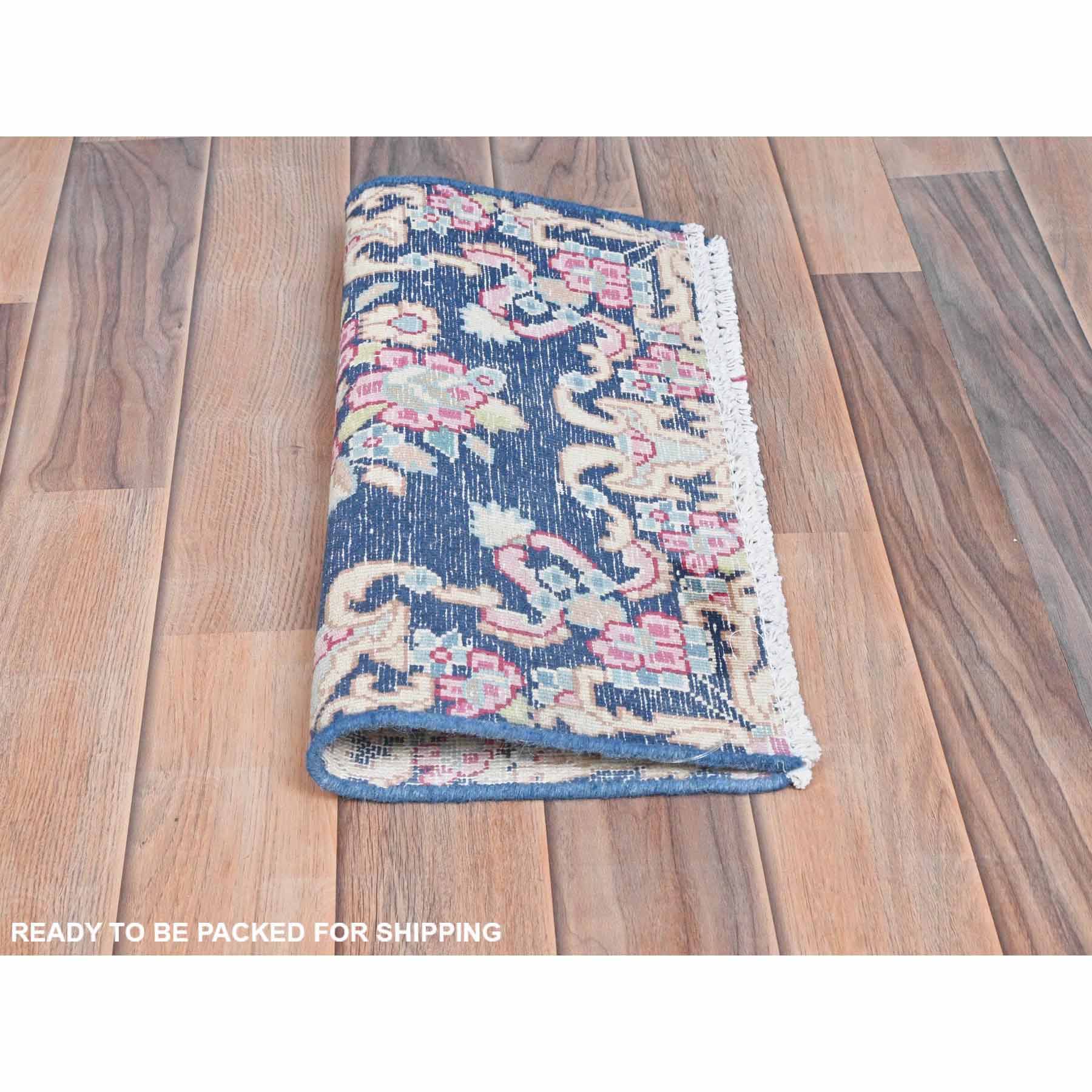 Overdyed-Vintage-Hand-Knotted-Rug-409750