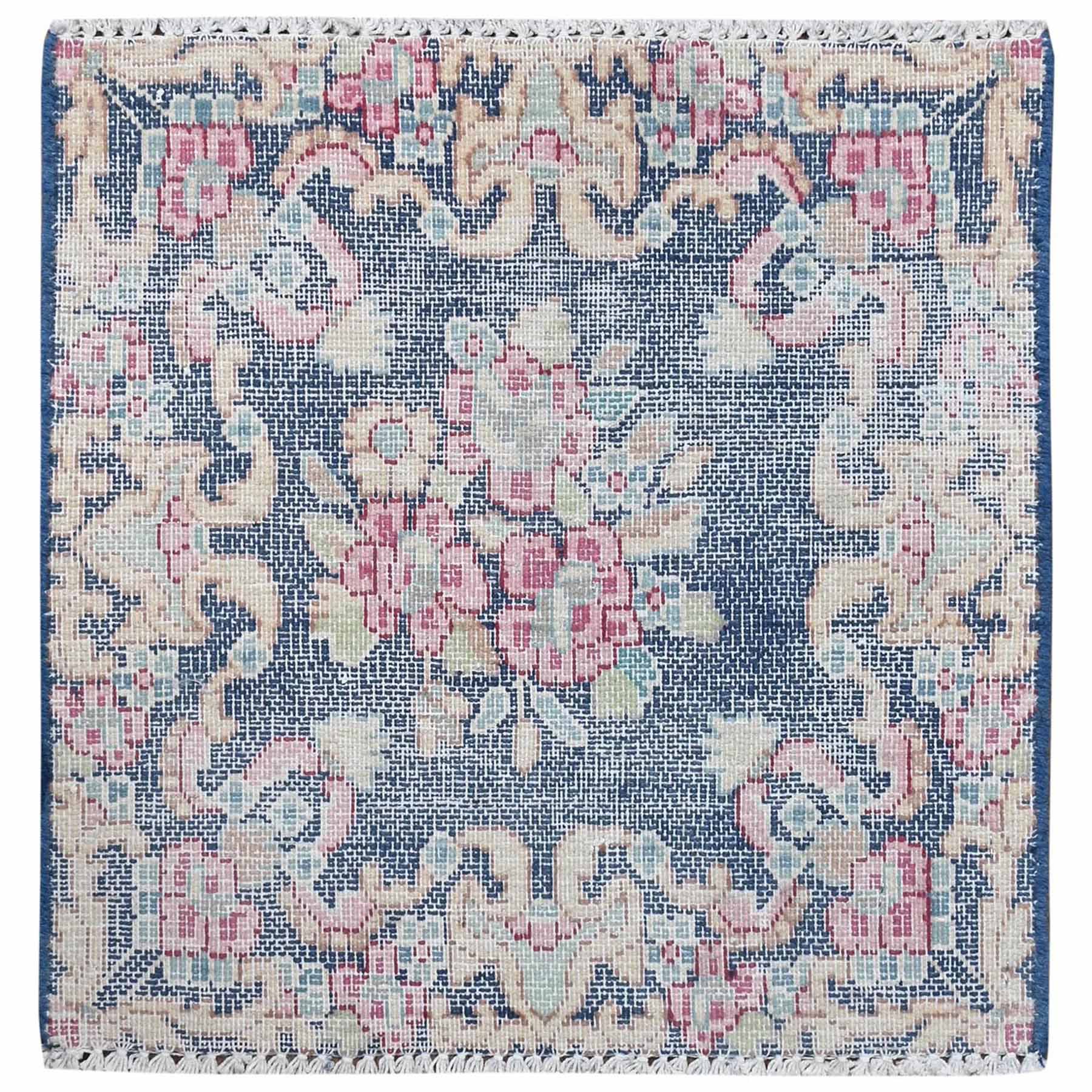 Overdyed-Vintage-Hand-Knotted-Rug-409755