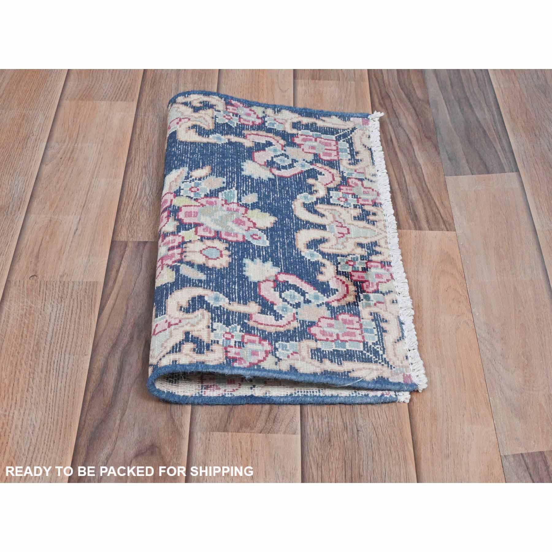 Overdyed-Vintage-Hand-Knotted-Rug-409755