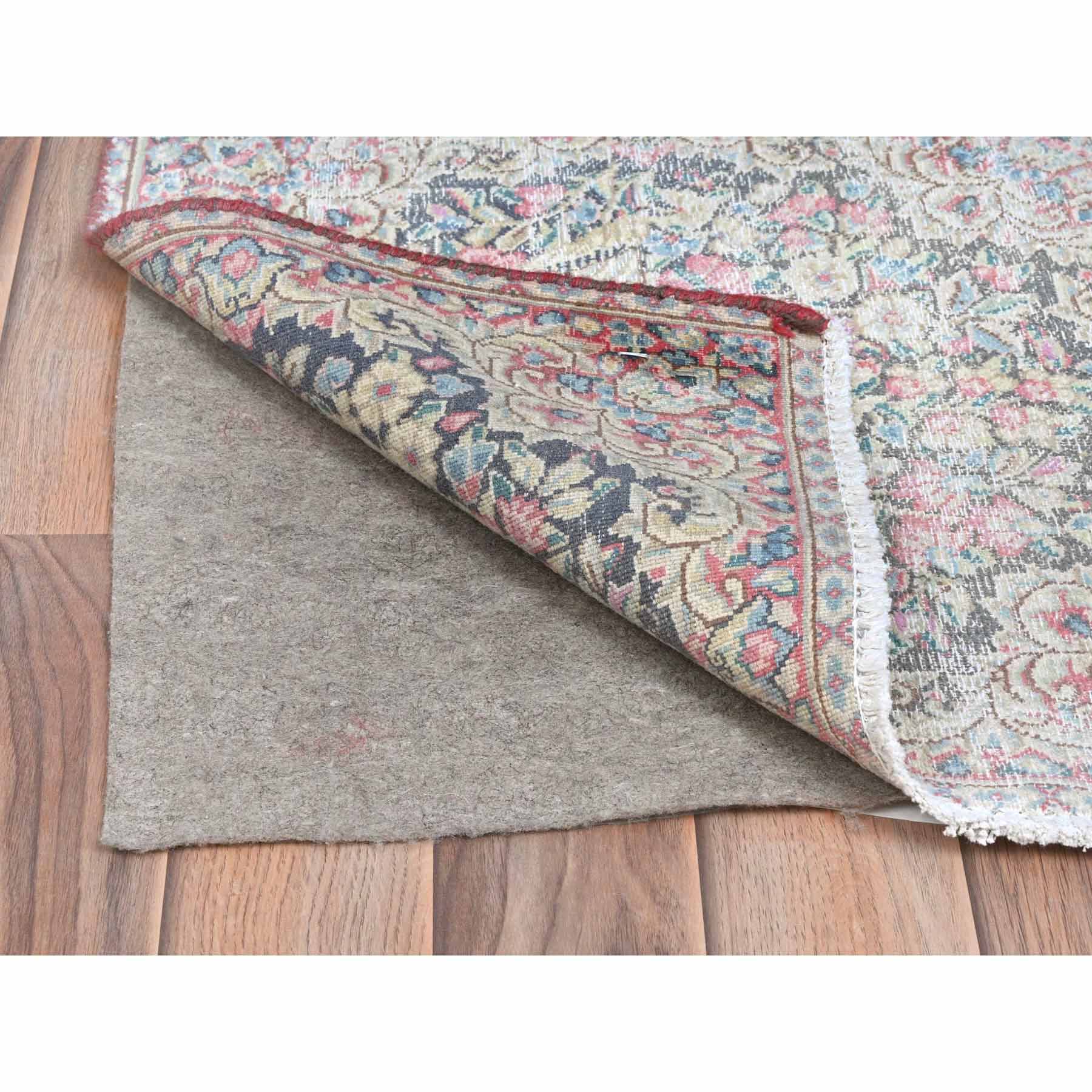 Overdyed-Vintage-Hand-Knotted-Rug-409765