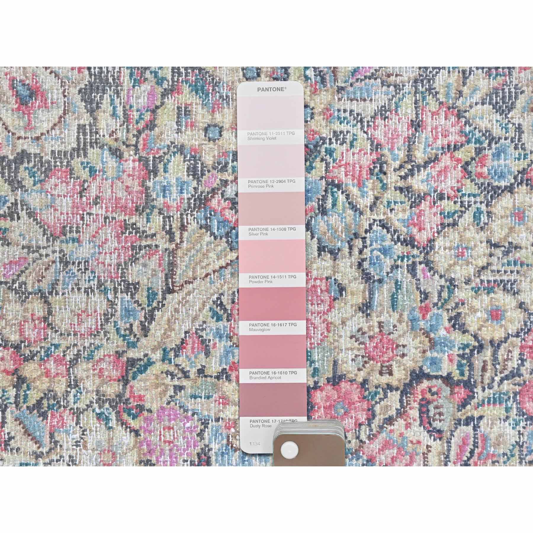 Overdyed-Vintage-Hand-Knotted-Rug-409765