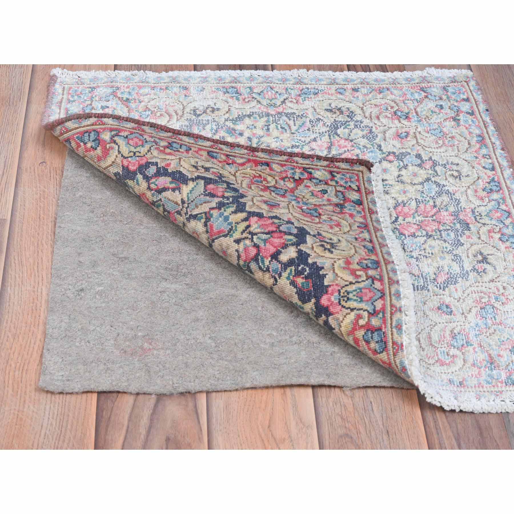 Overdyed-Vintage-Hand-Knotted-Rug-409785