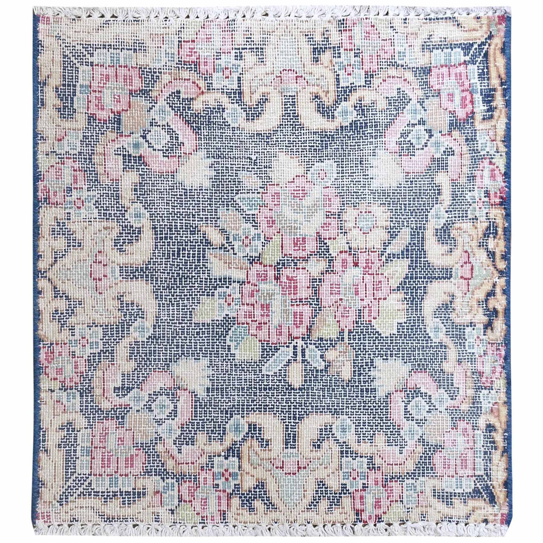 Overdyed-Vintage-Hand-Knotted-Rug-409790